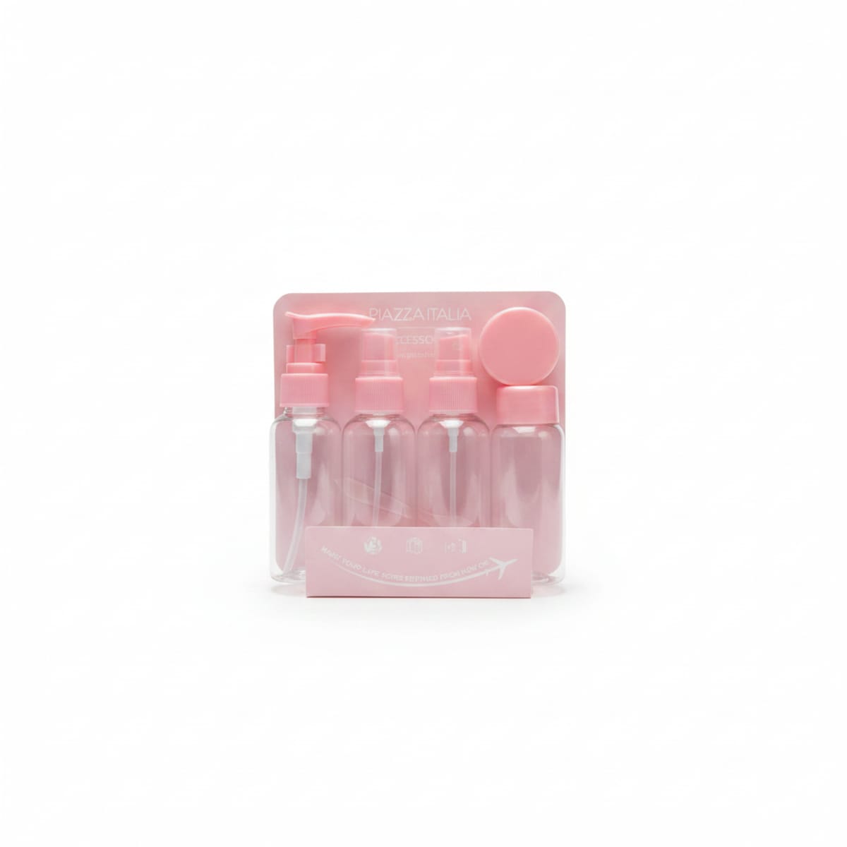 Travel Dispenser for Her - Pink