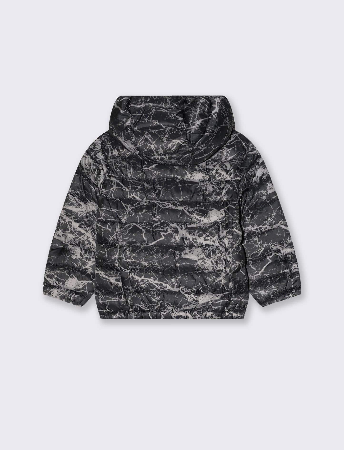Autumn hooded padded jacket - Multicolor