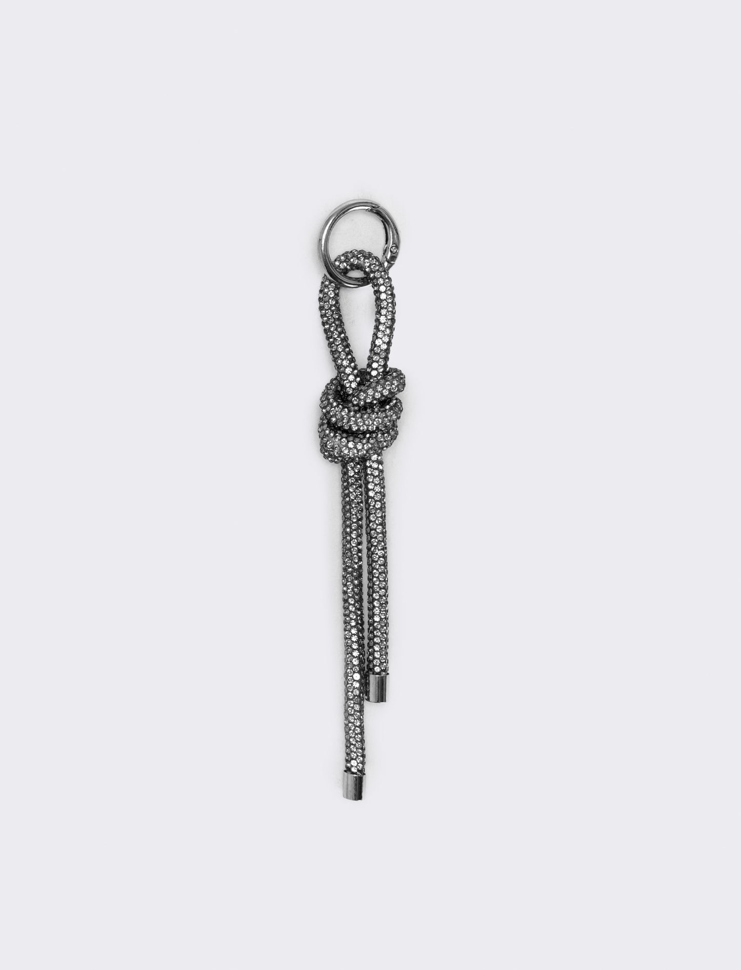 Portachiavi con nodo strass - canna di fucile