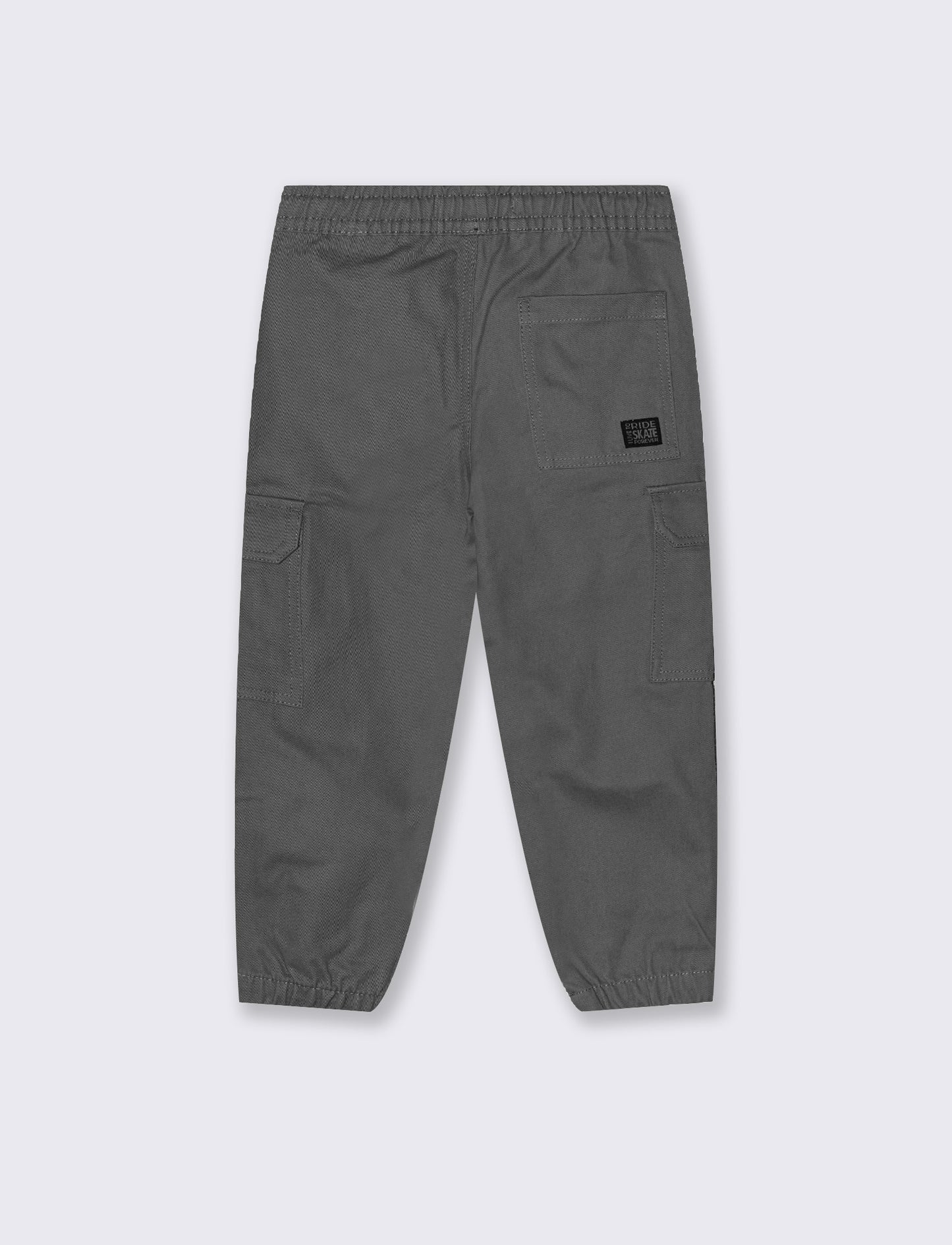 Twill cargo pants for leisure - Green