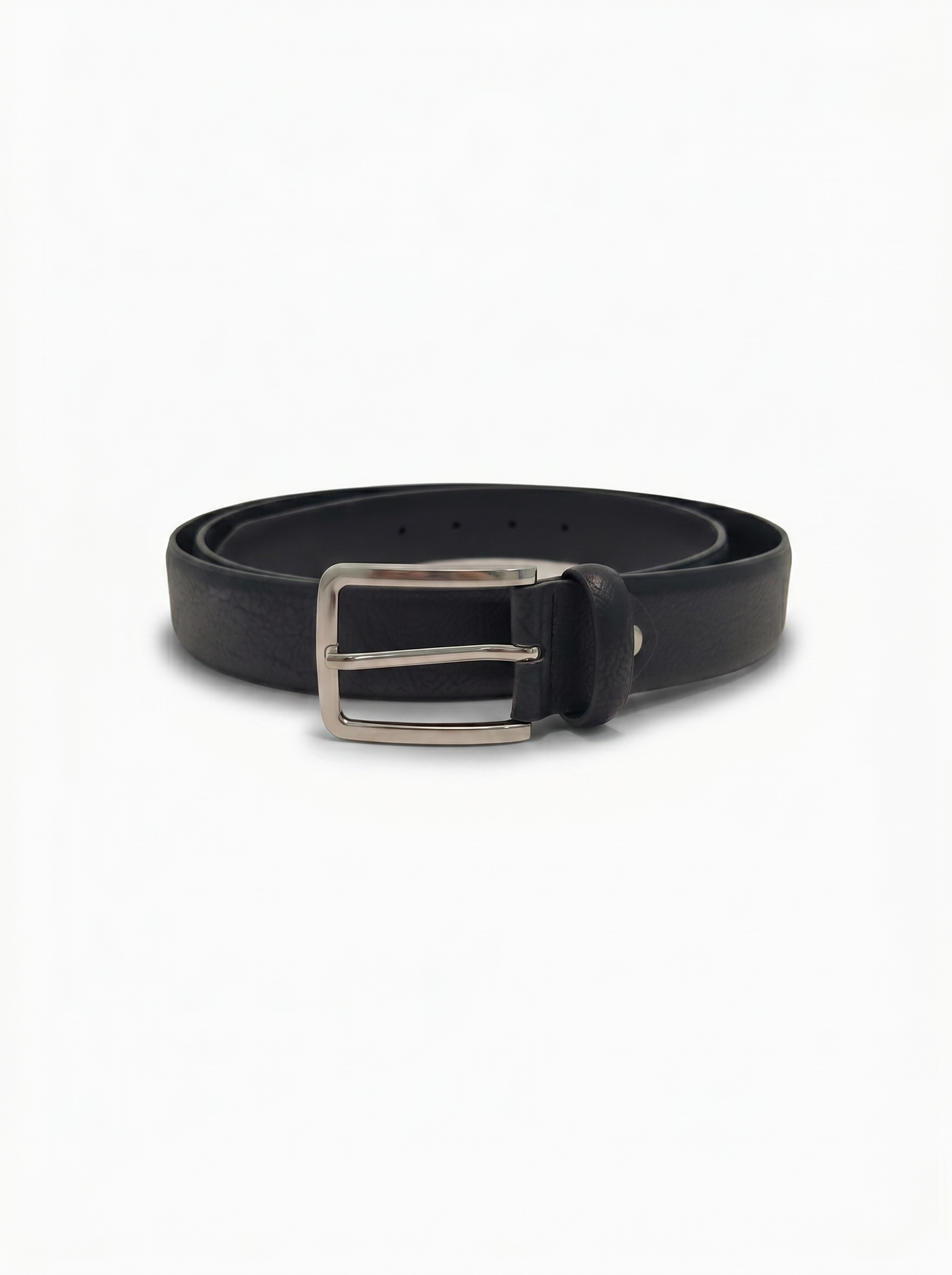 Cintura liscia 3,5 cm per uomo - Blu