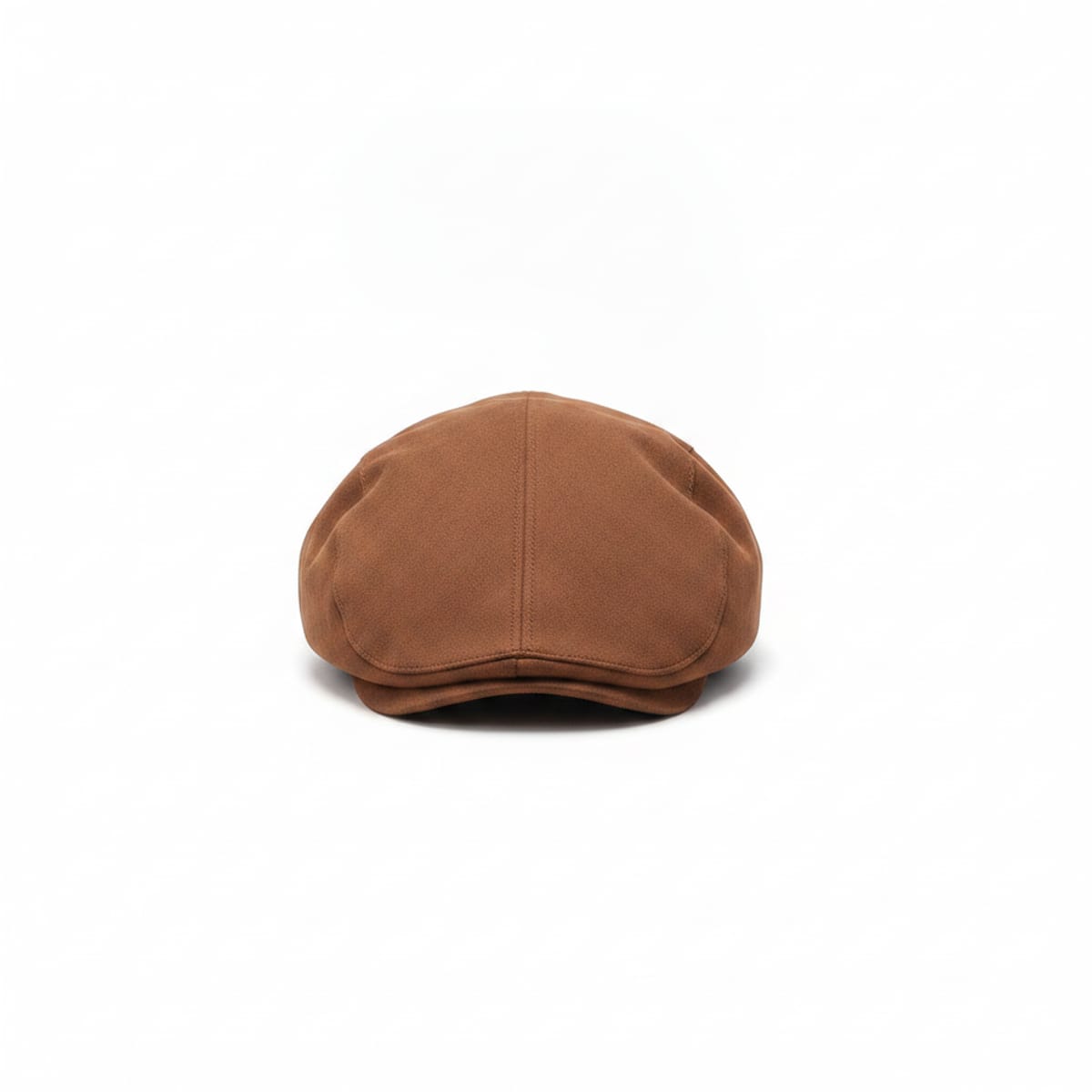 Coppola in suede per uomo elegante - Marrone