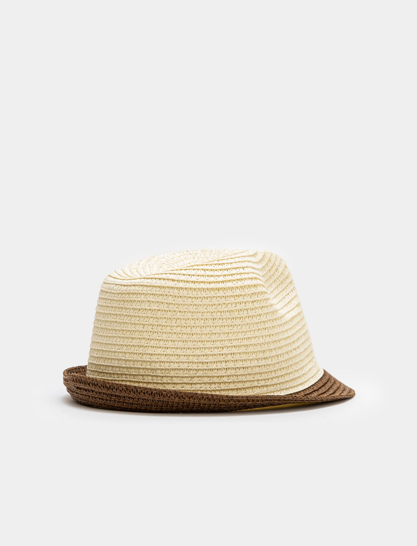 Cappello bambino bicolor - Marrone