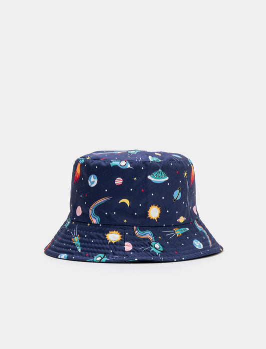 Cappello neonato pescatore dinosauri - Bluette