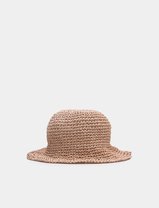 Cappello bambina pescatore unito - Rosa