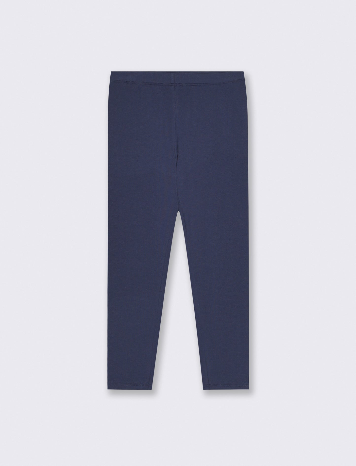 Leggings basico elasticizzato per bambina - Blu