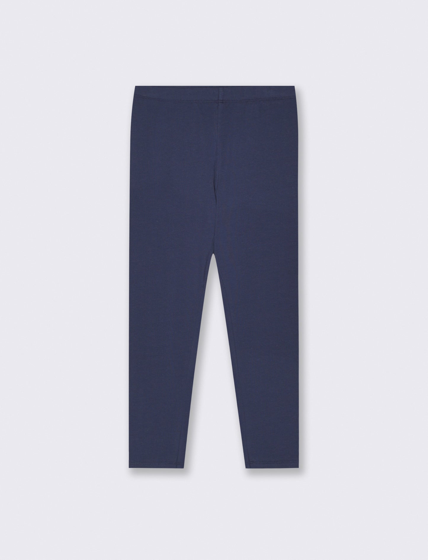 Leggings basico elasticizzato per bambina - Blu