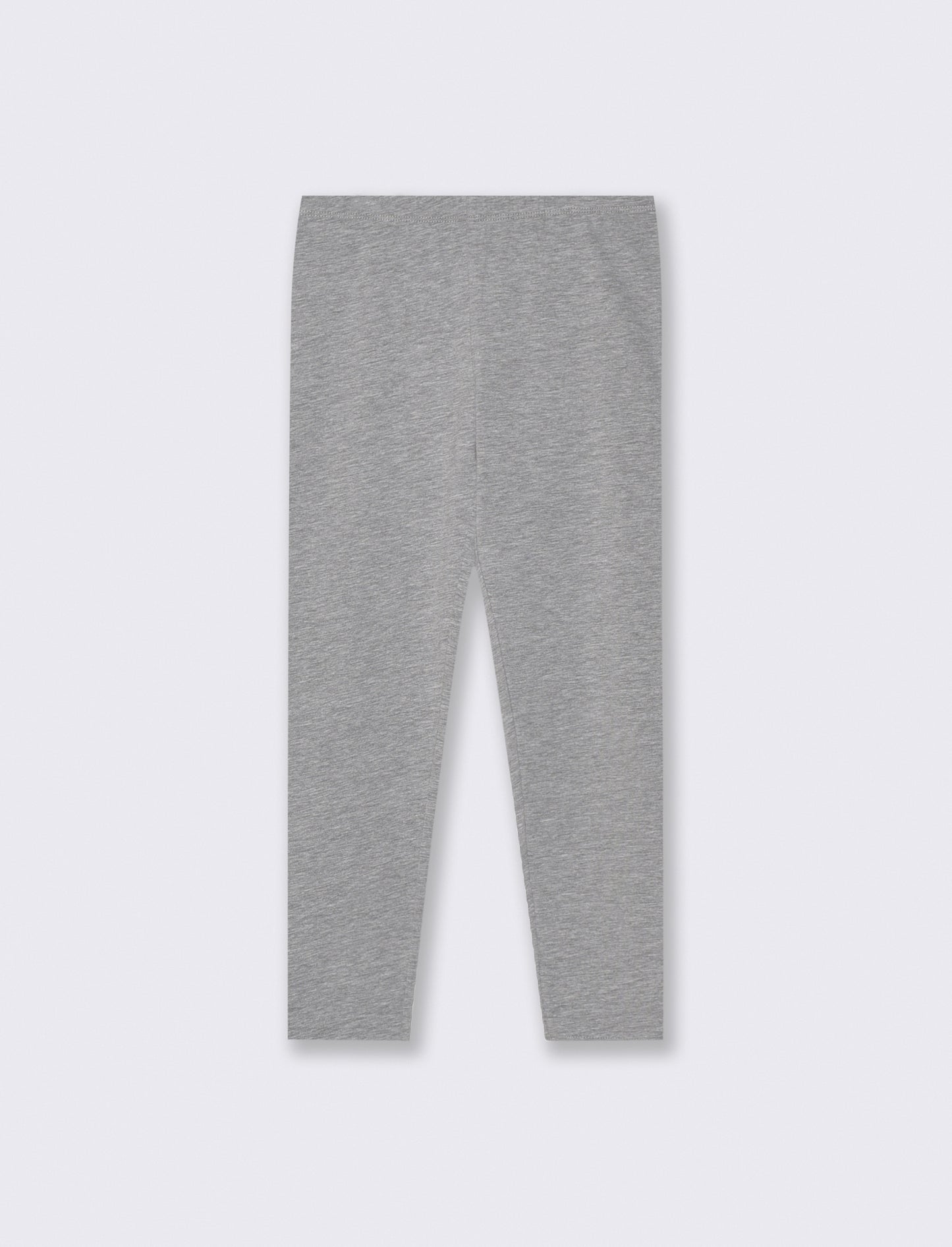 Basic stretch leggings for girls - Grey