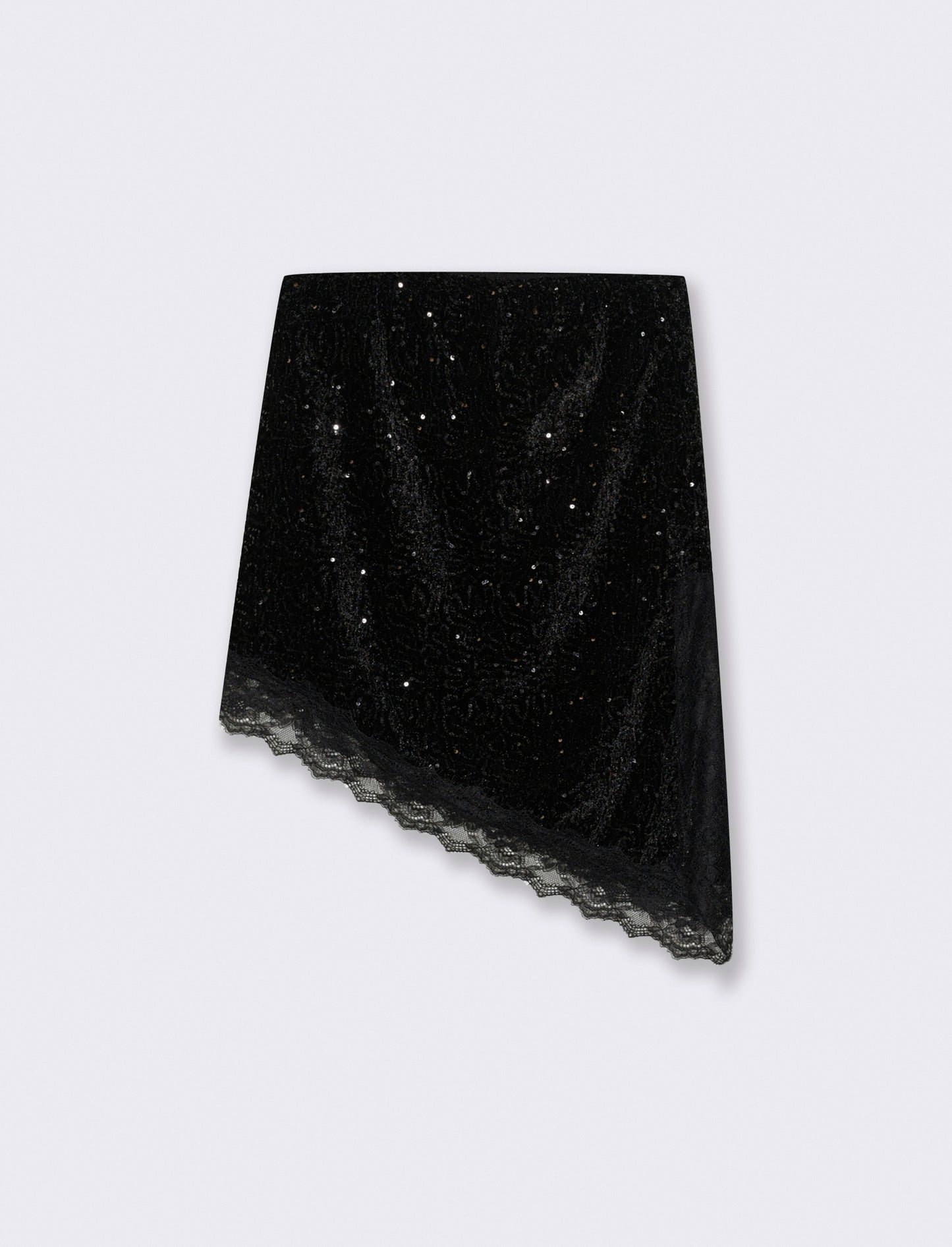 Gonna in paillettes - Nero