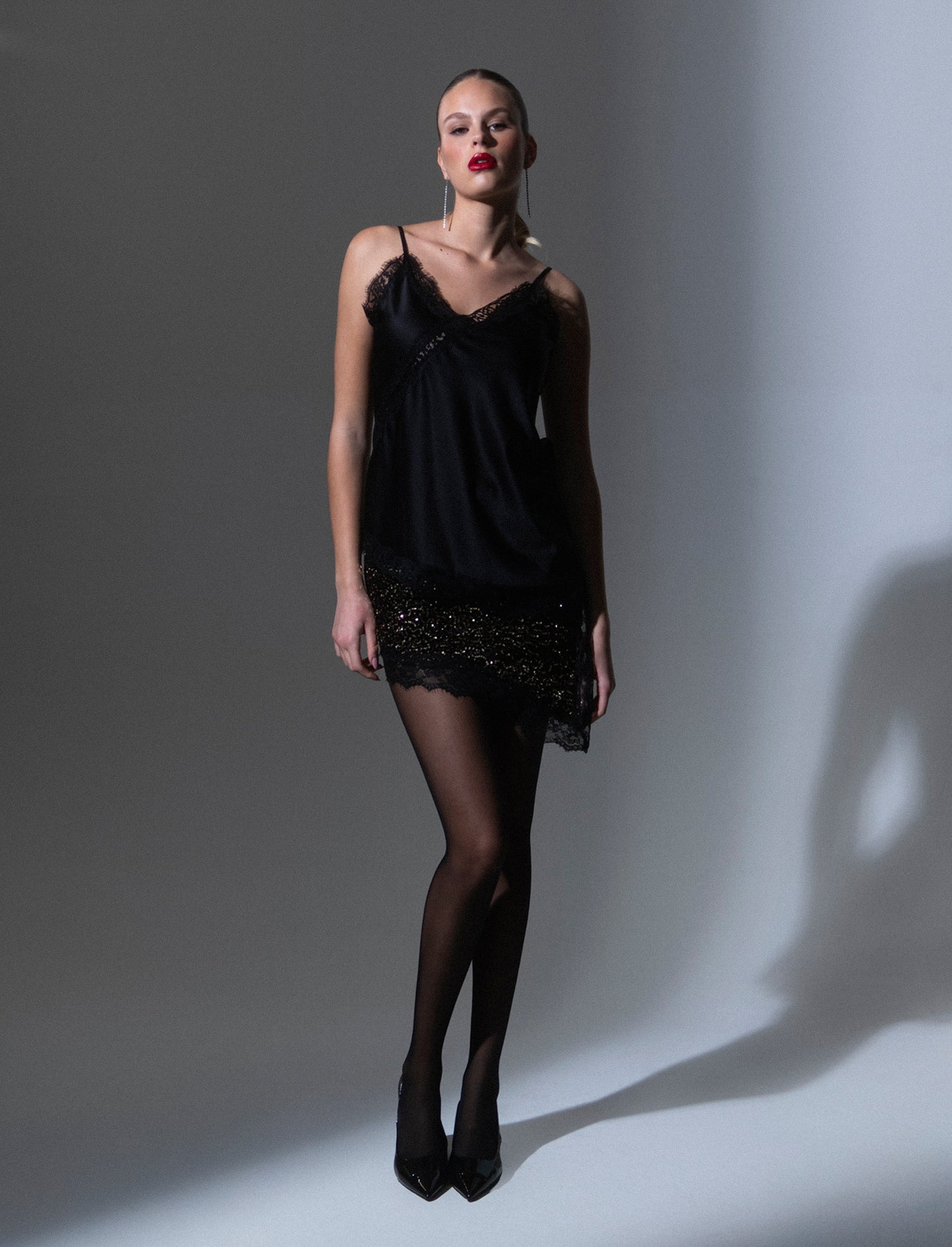 Gonna in paillettes - Oro