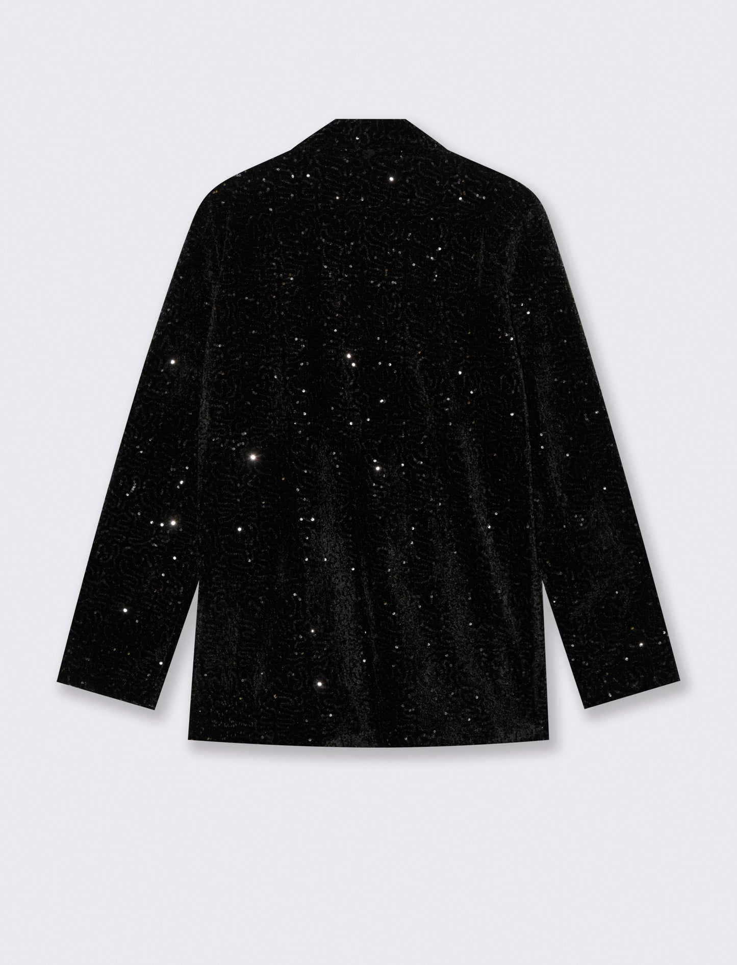 Giacca in paillettes - Nero