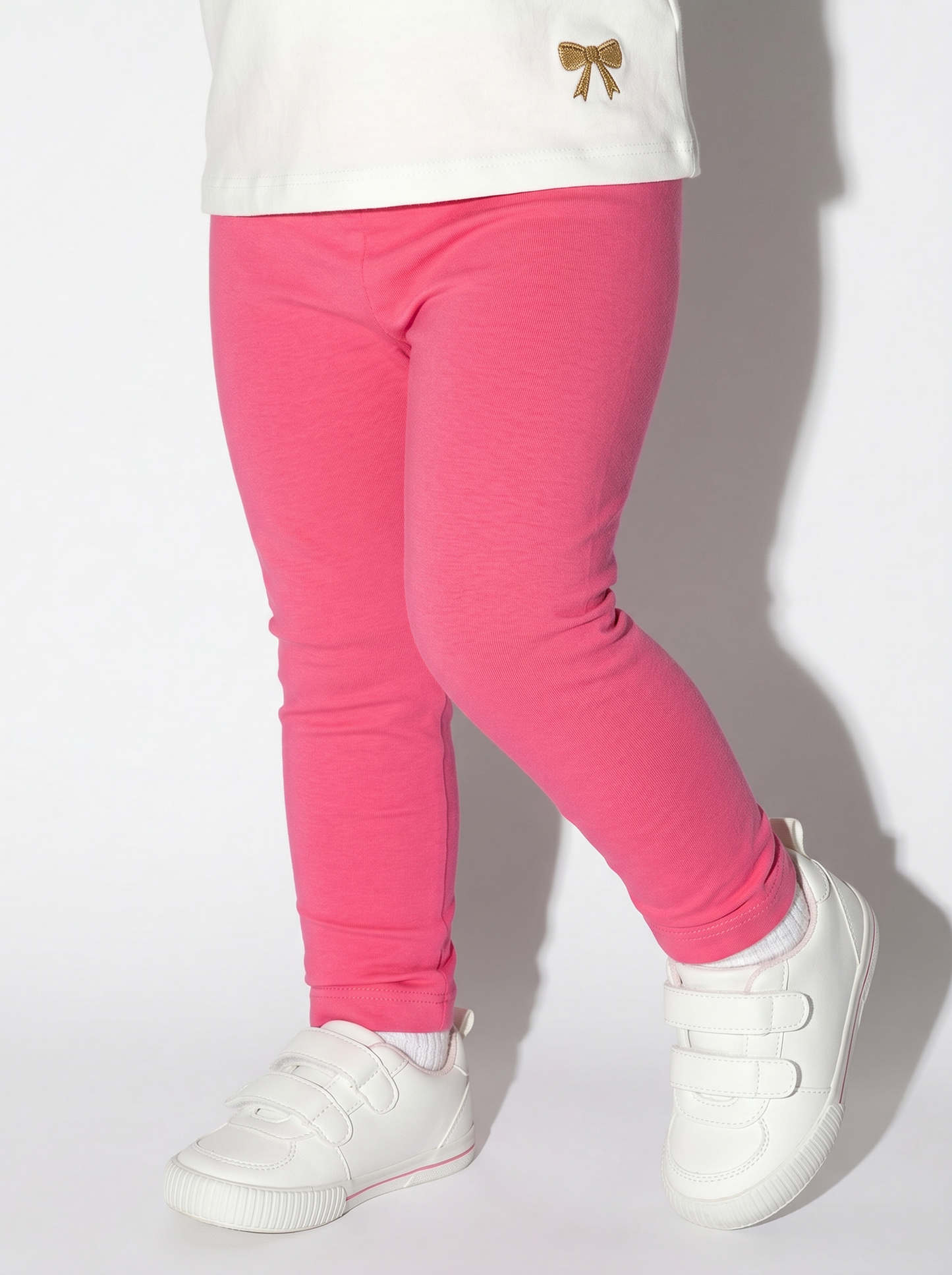 Leggings in Jersey: Daily Comfort - Fuxia