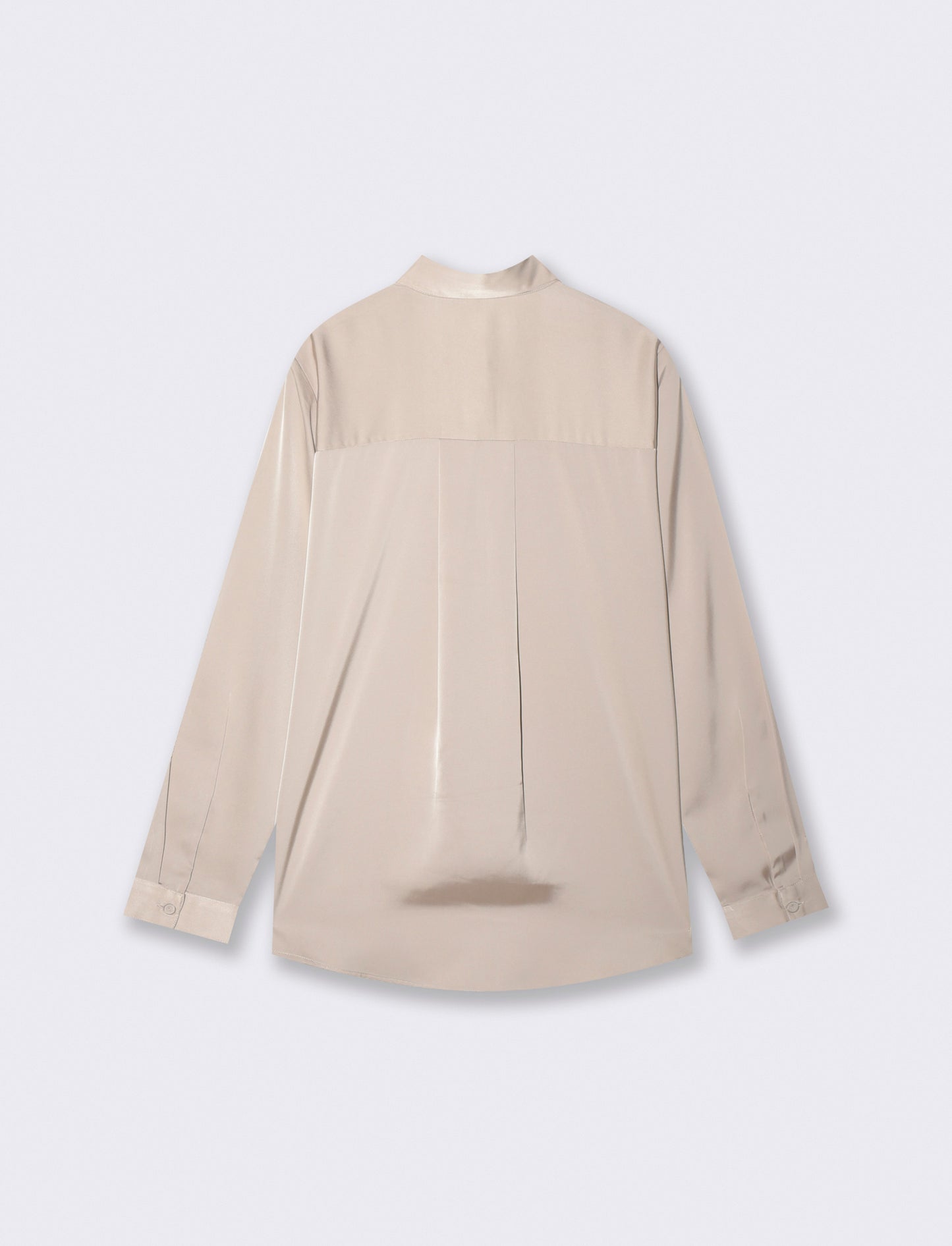Elegant and versatile long-sleeve shirt - Beige