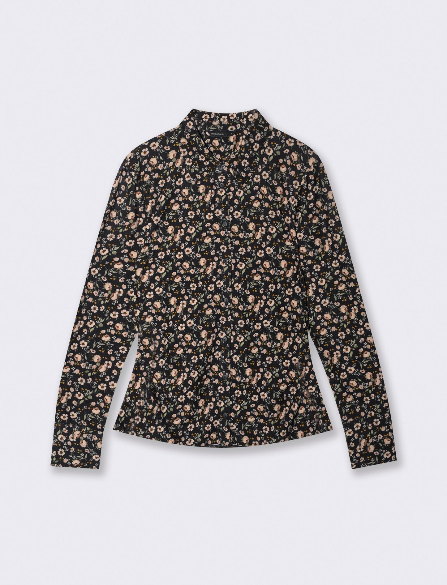 Camicia manica lunga con arriccio laterale - var 1