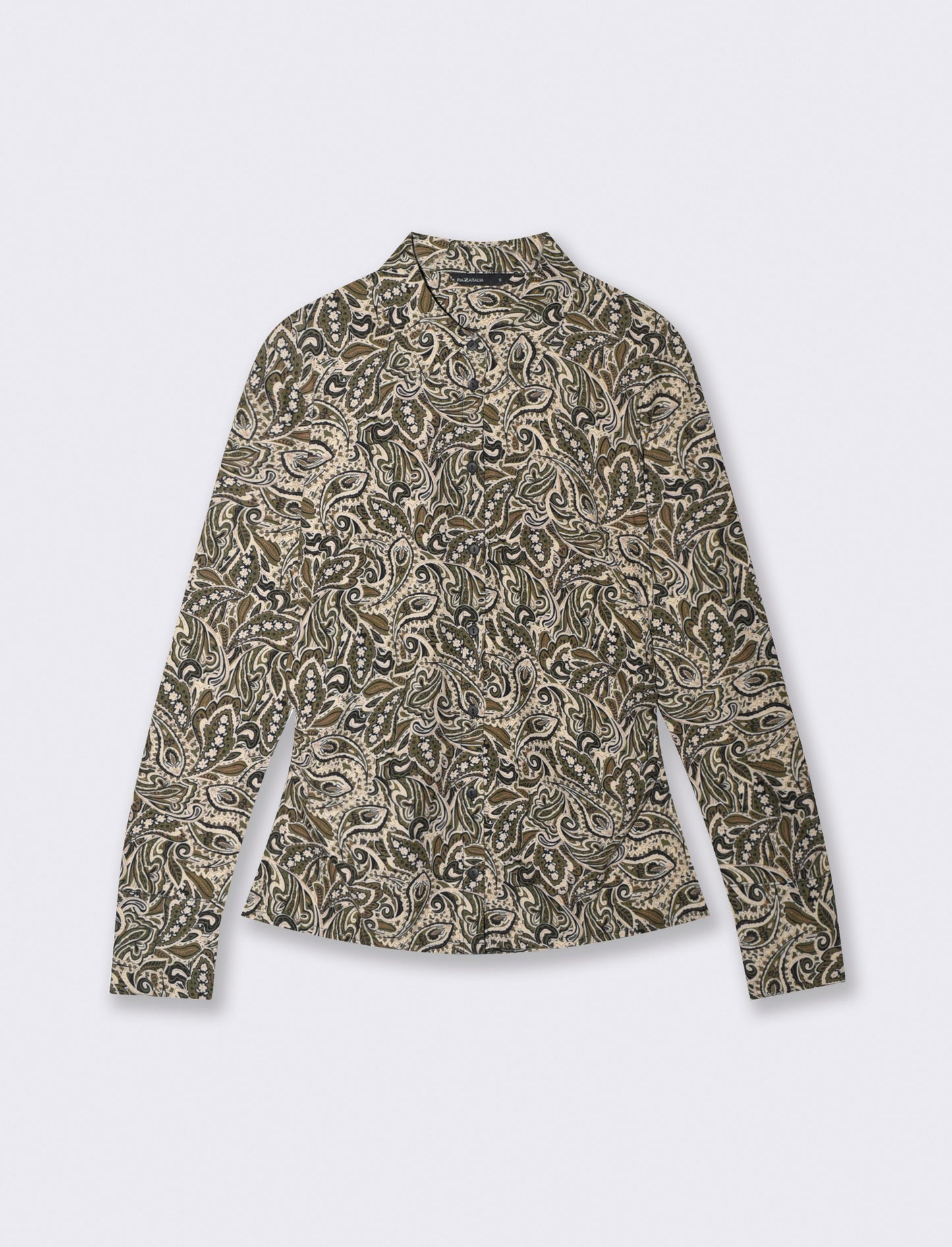Camicia manica lunga con arriccio laterale - var 2