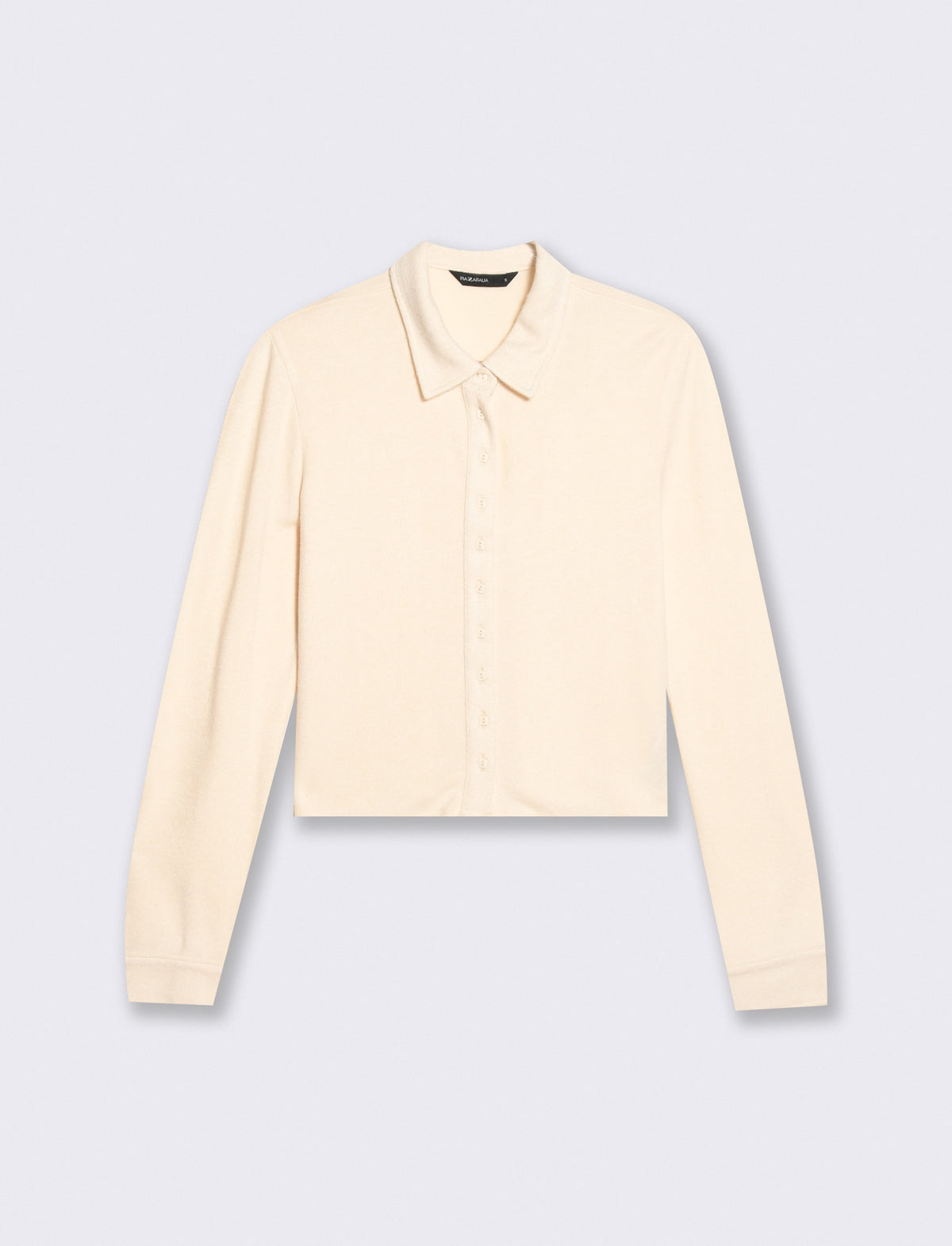 Short shirt with long sleeves united - Beige