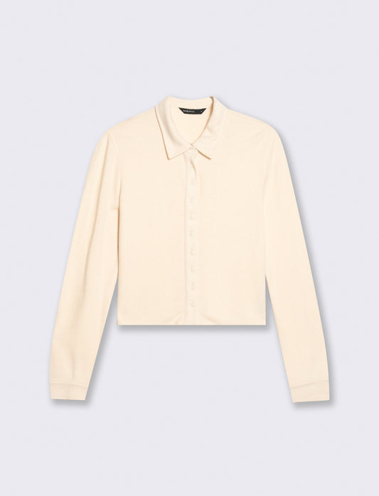 Camicia corta e manica lunga unita - Avorio