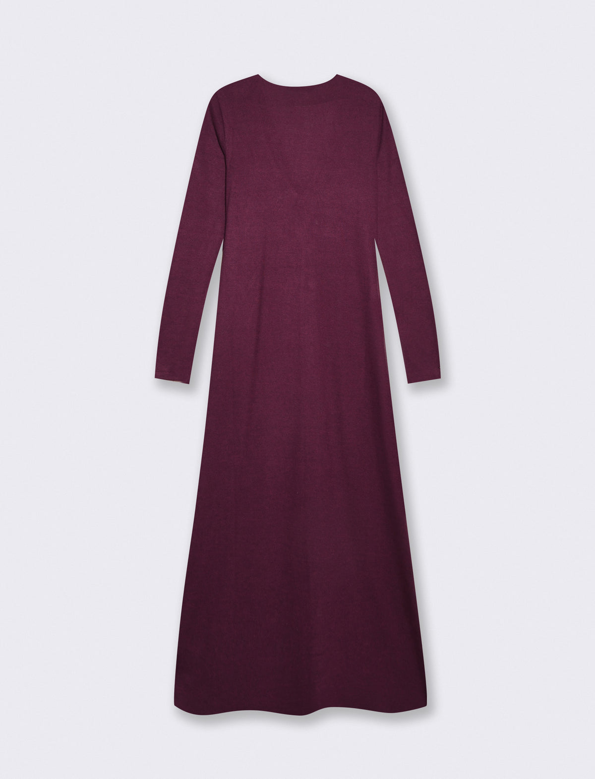 Long dress with elegant crossover - Red