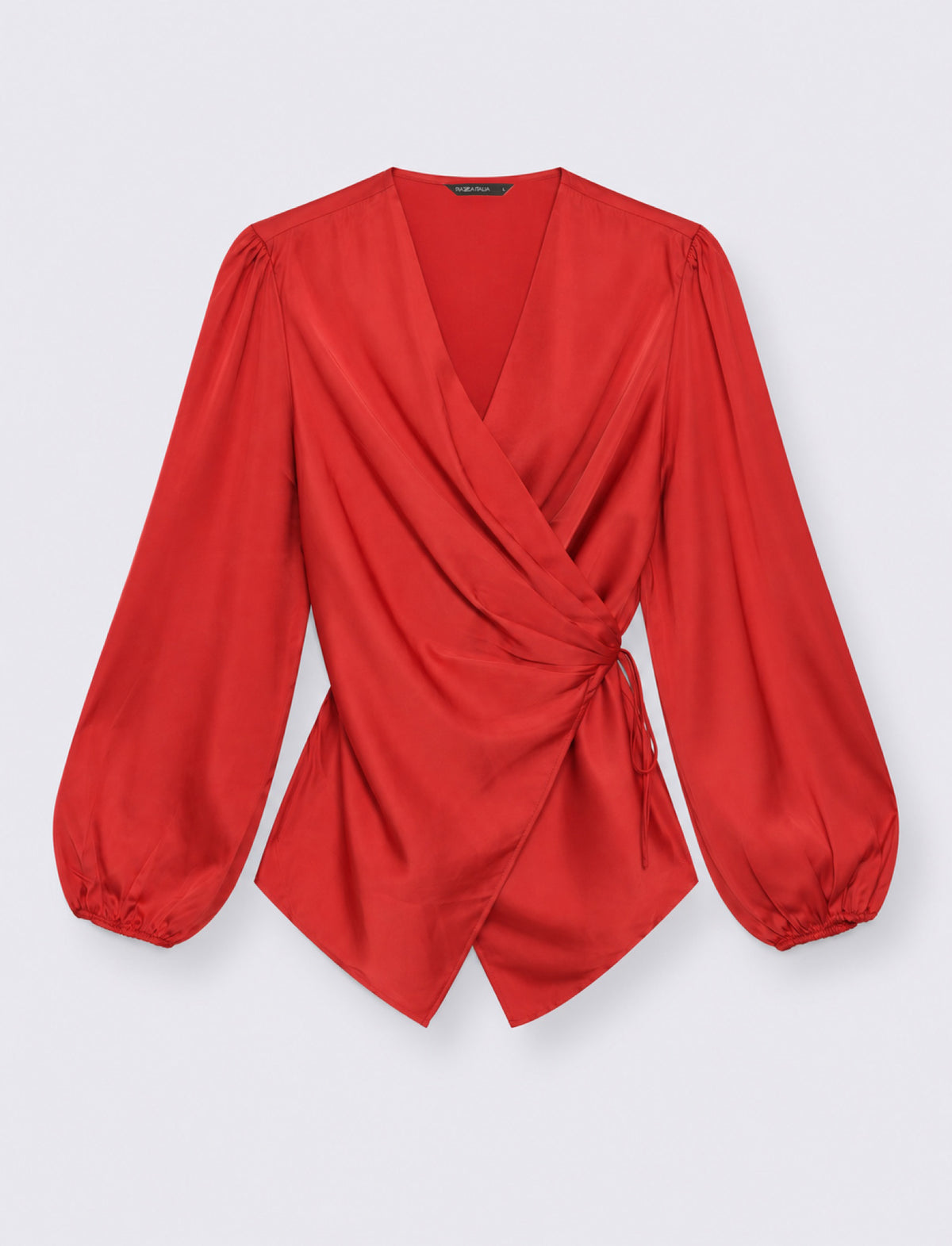 Casacca con chiusura a laccetto elegante - Rosso