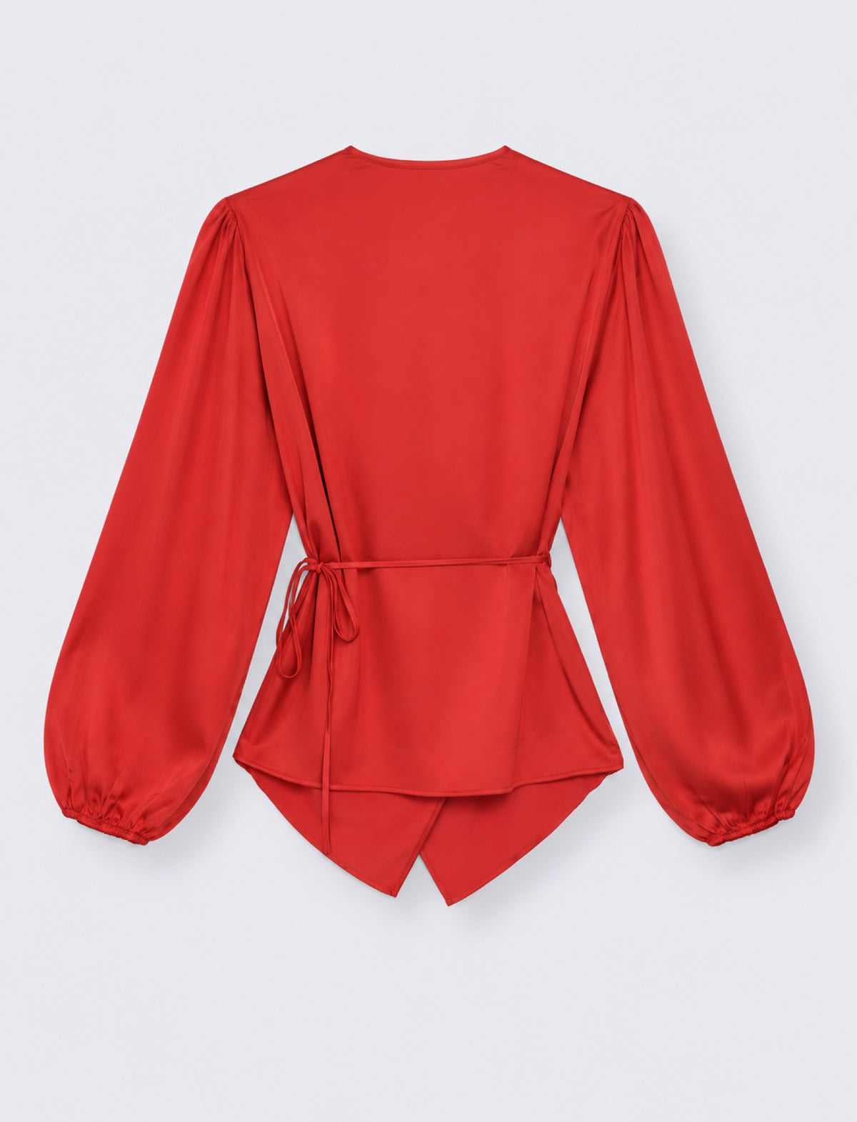Casacca con chiusura a laccetto elegante - Rosso