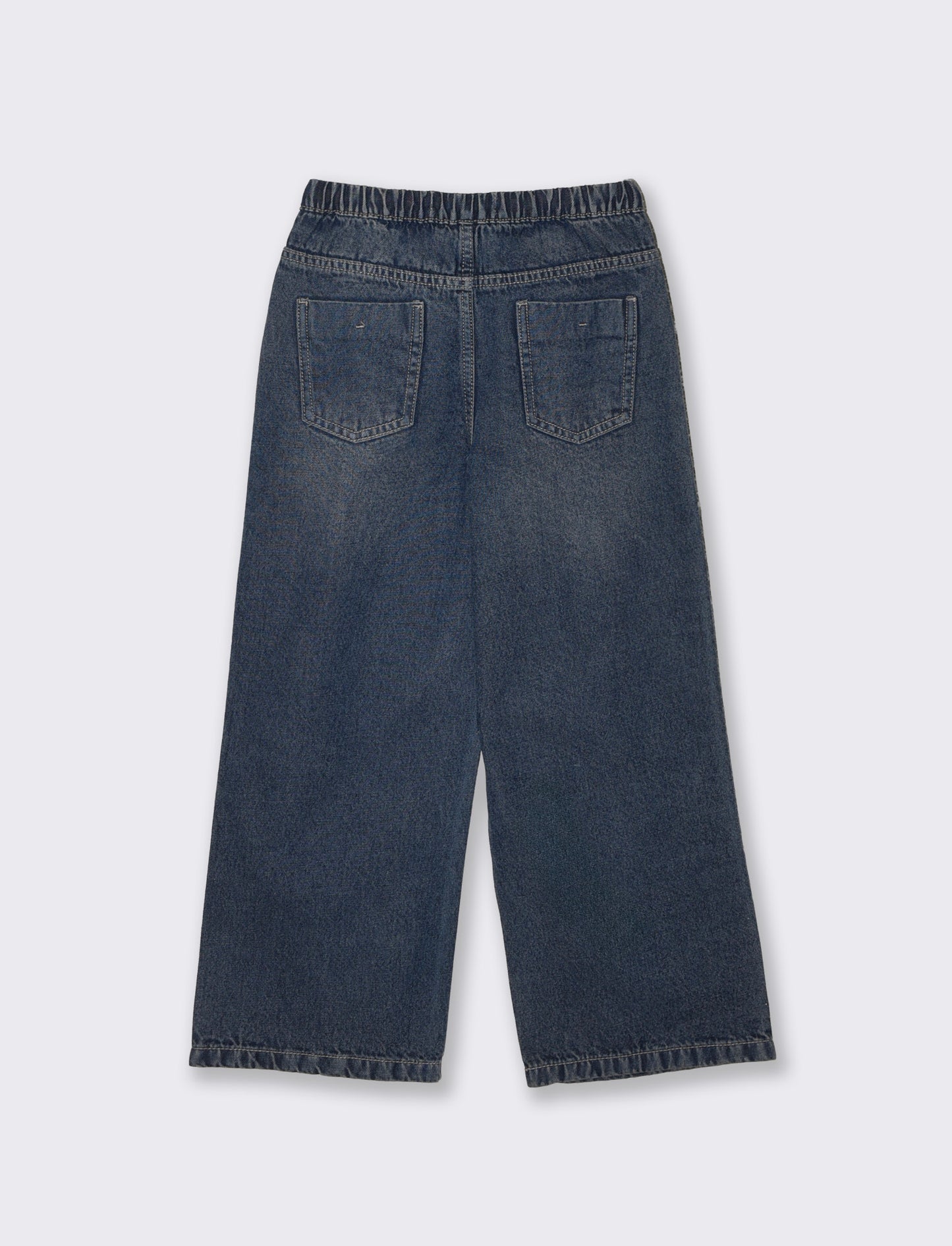 Pantaloni in denim vestibilità wide leg - Denim