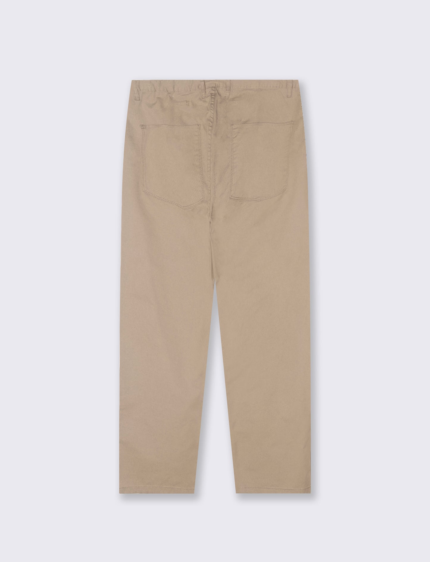 Pantaloni Regular Fit 5 Tasche Twill - Beige