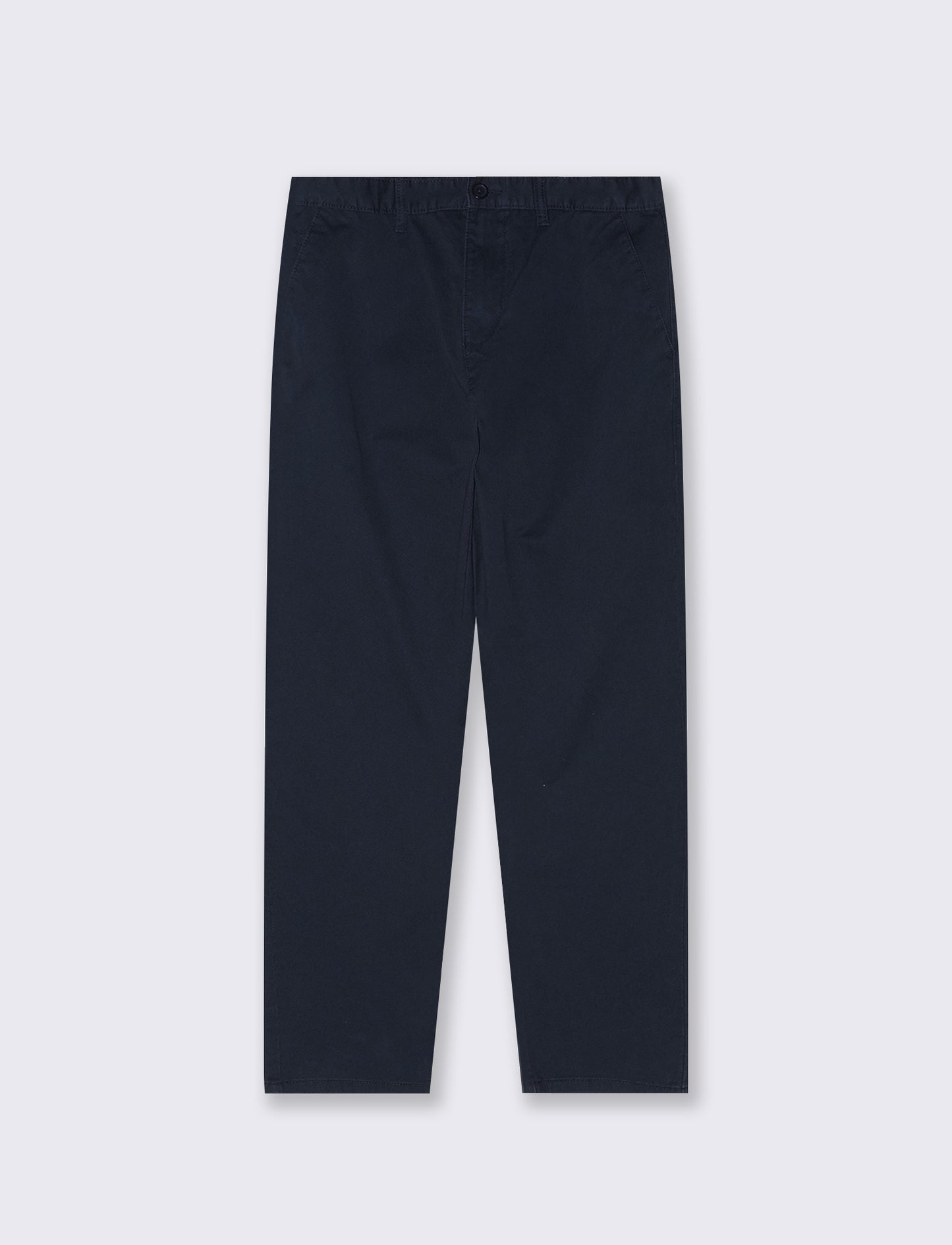 Regular Fit Cotton Chino Pants - Blue