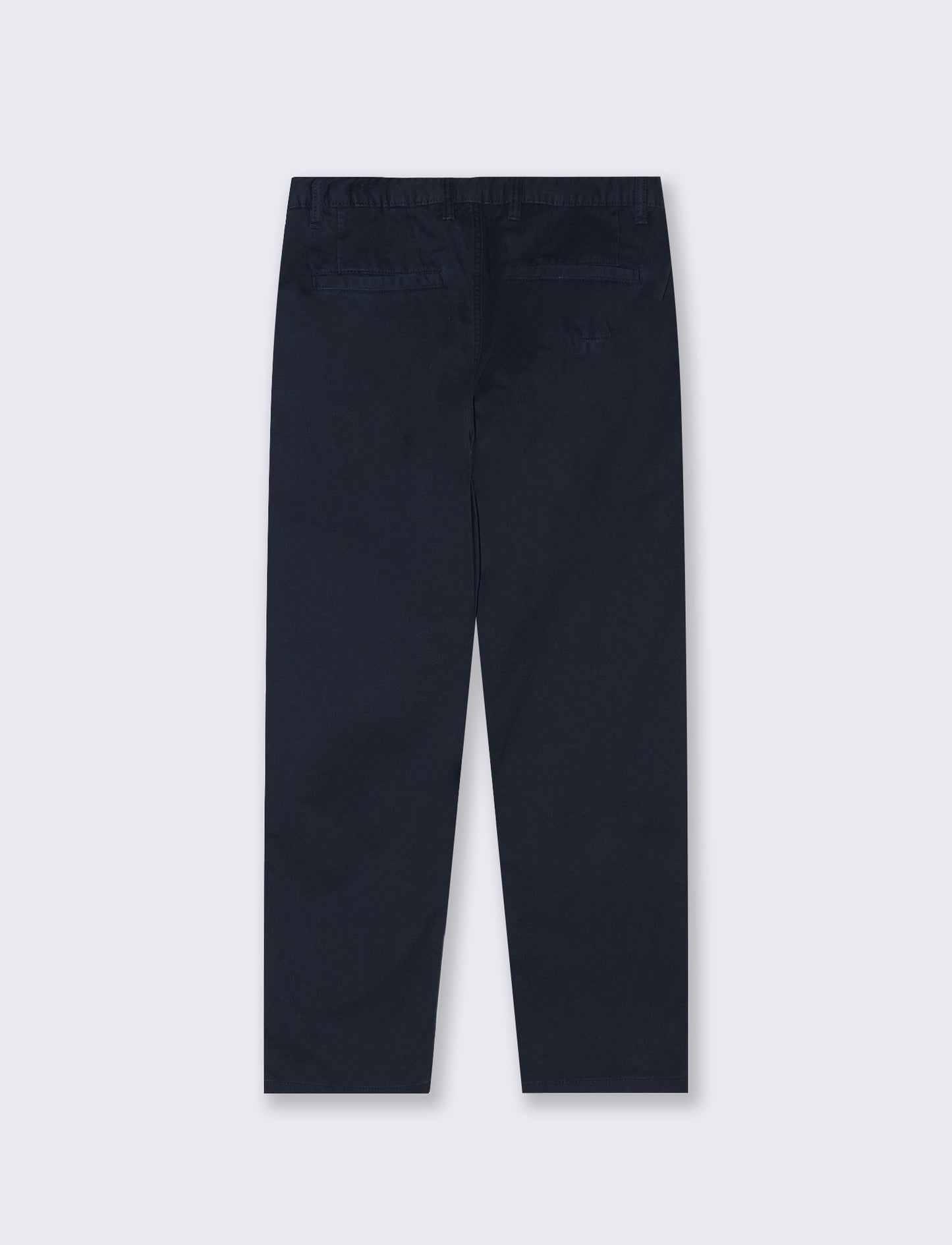 Regular Fit Cotton Chino Pants - Blue