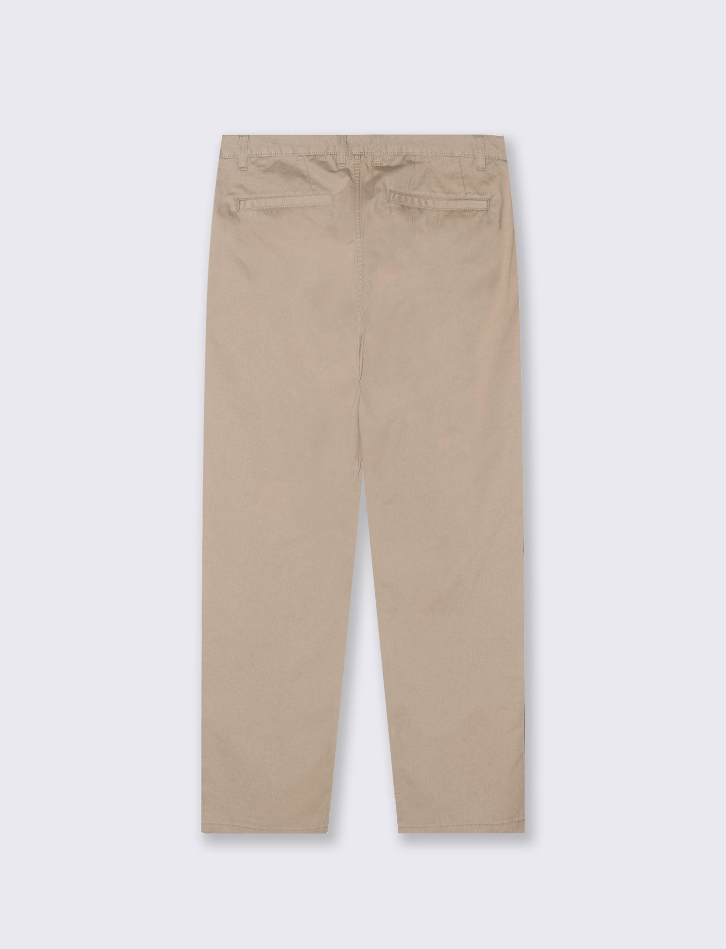 Regular Fit Cotton Chino Pants - Beige