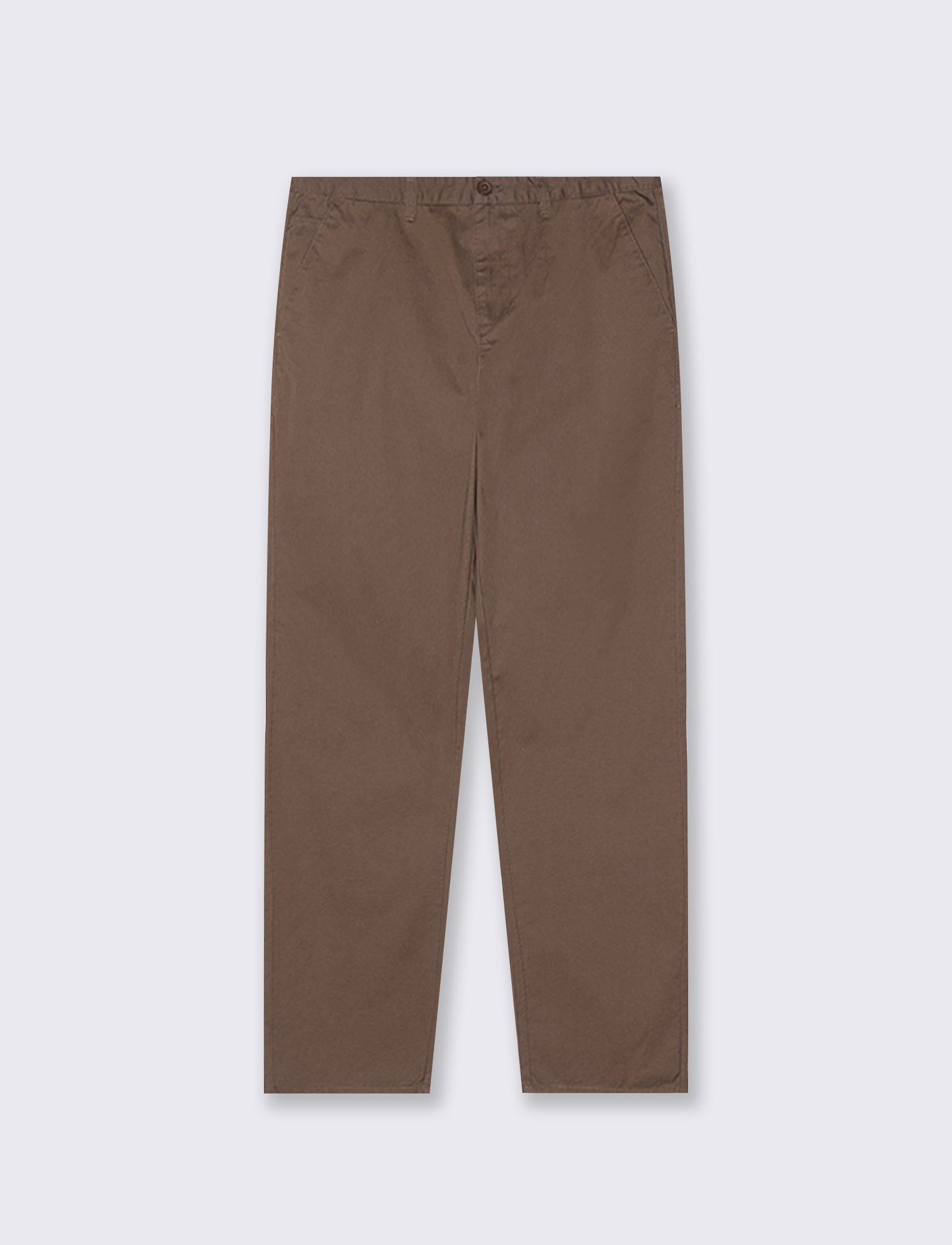 Regular Fit Cotton Chino Pants - Grey