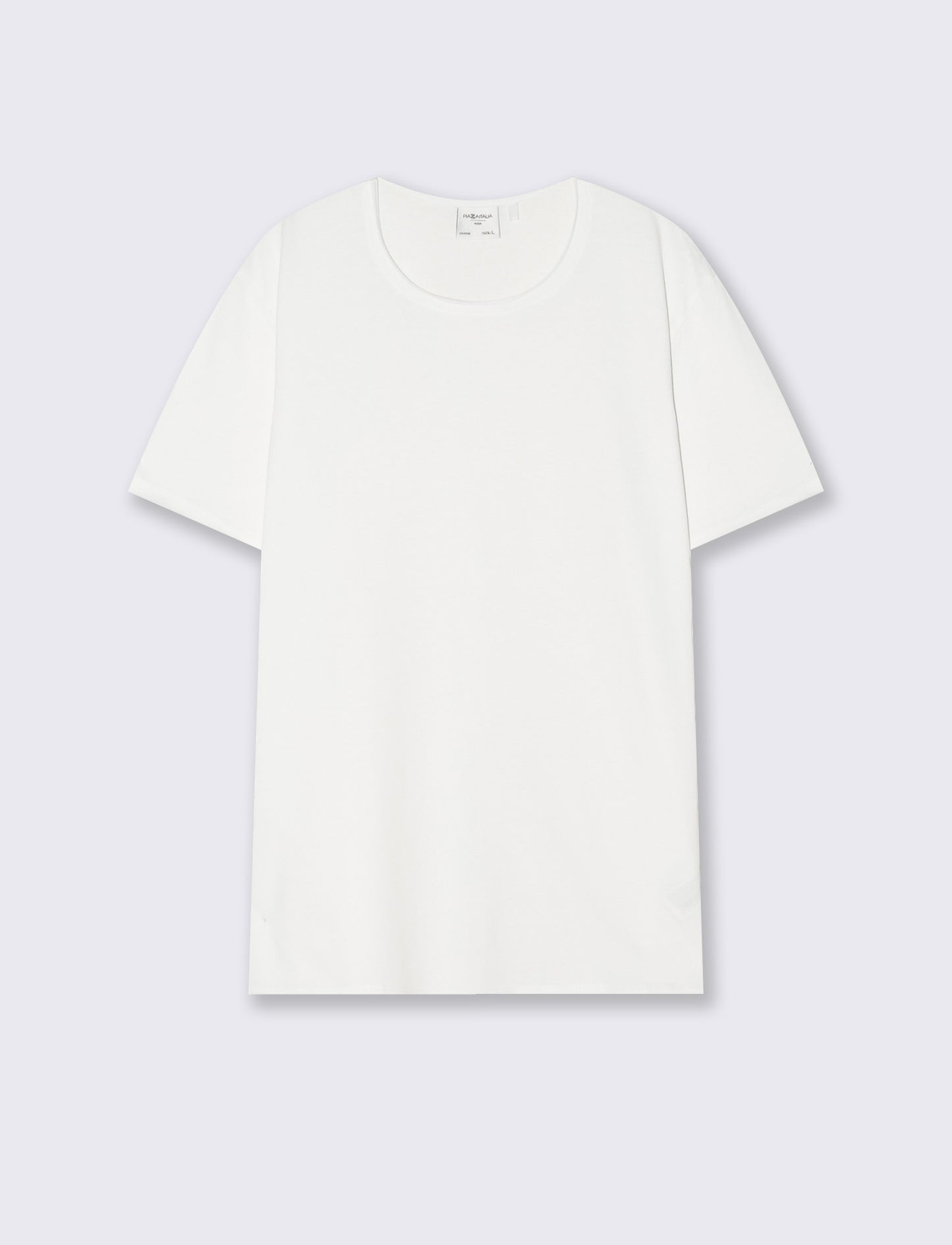 T-SHIRT ORLI TAGLIO VIVO REGULAR FIT - Bianco