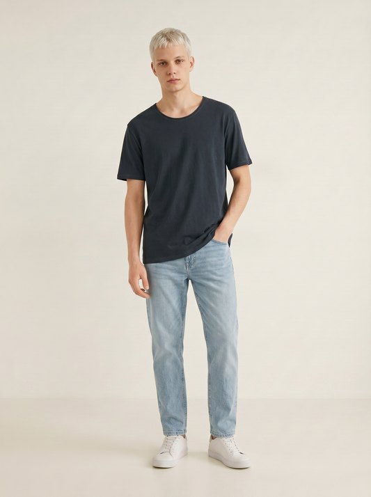 T-shirt Orli regular fit con orli vivi - Avion