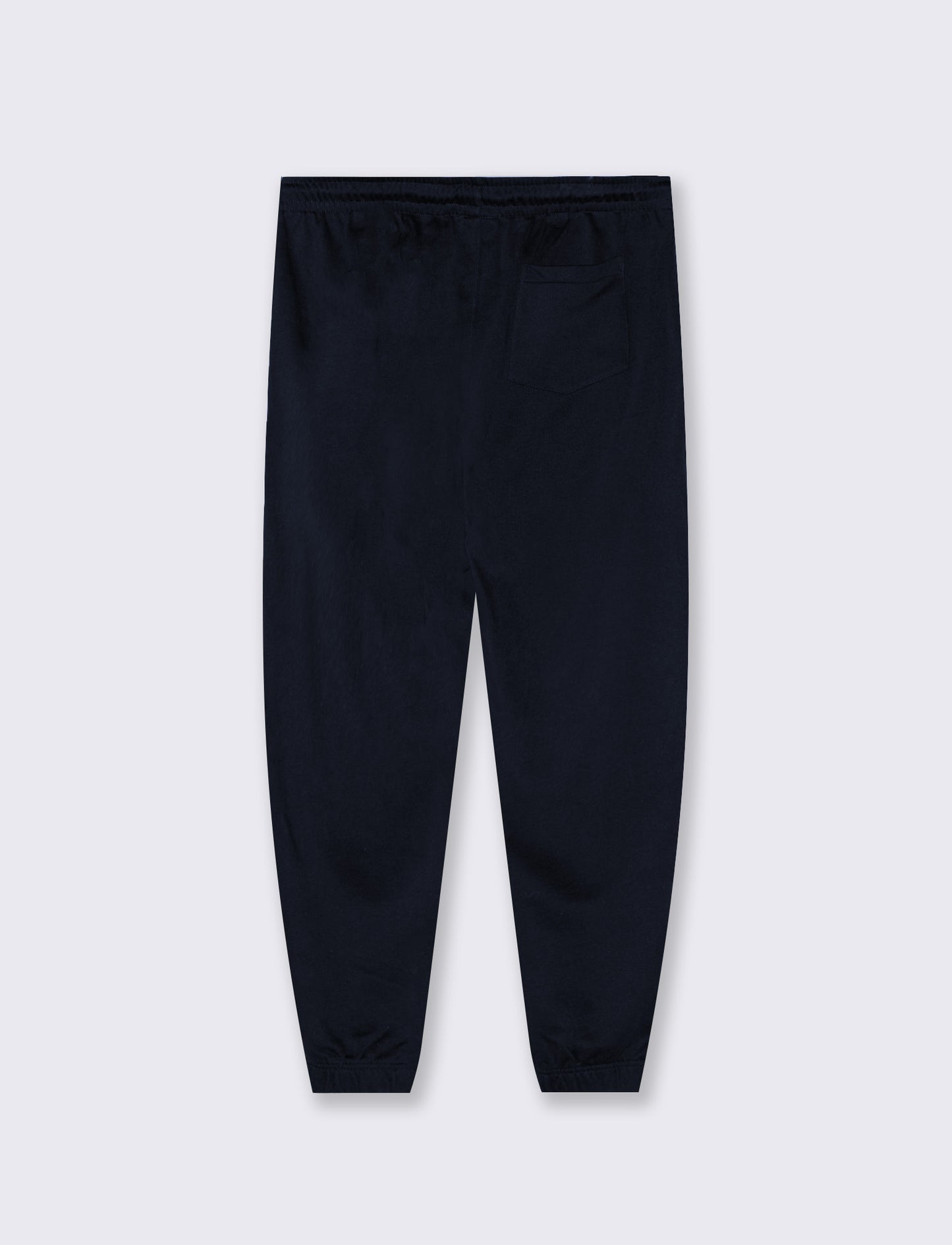 Basic Sweatpants with Elastic - Blue