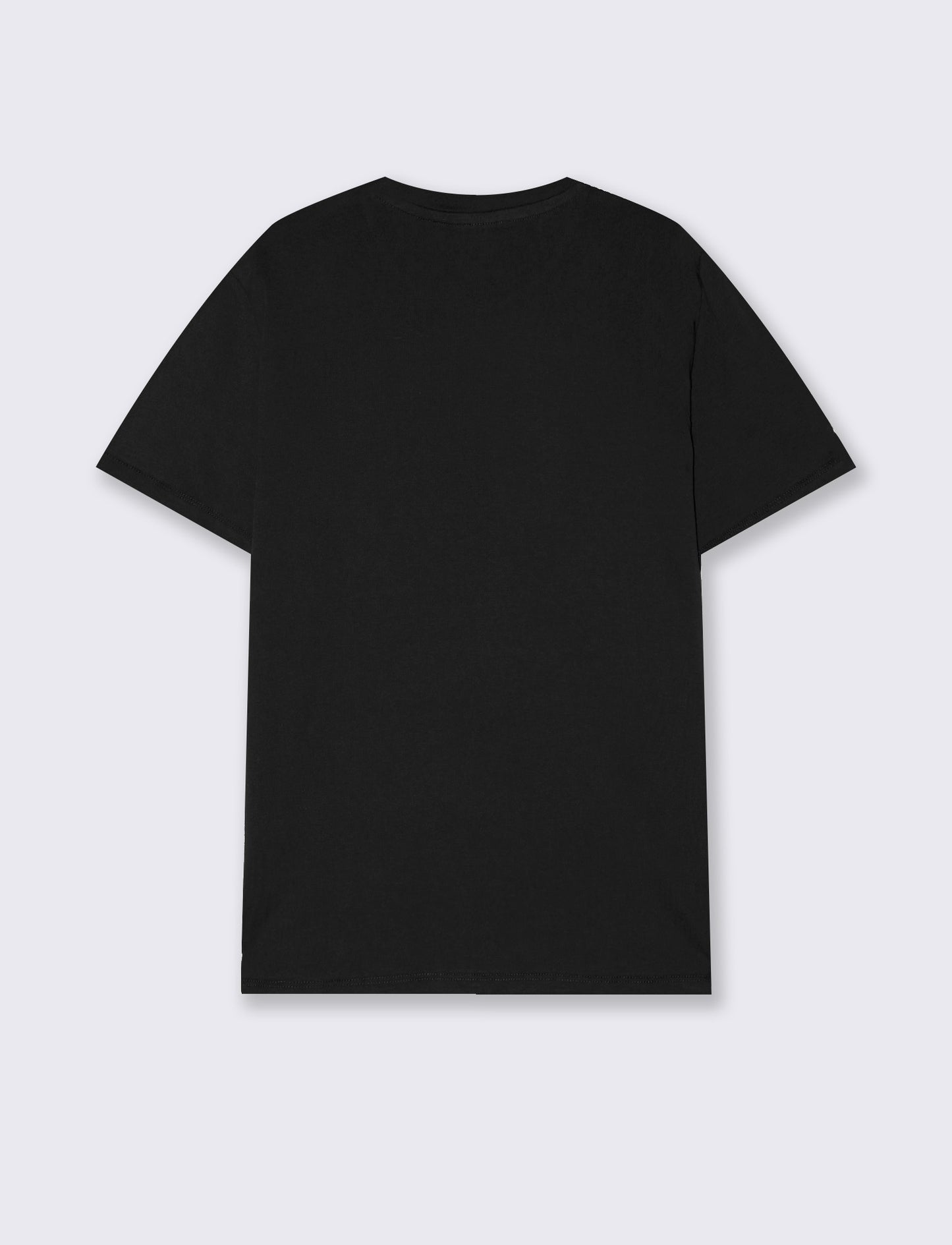 T-shirt Basic Cotone Premium Regular Fit - Nero