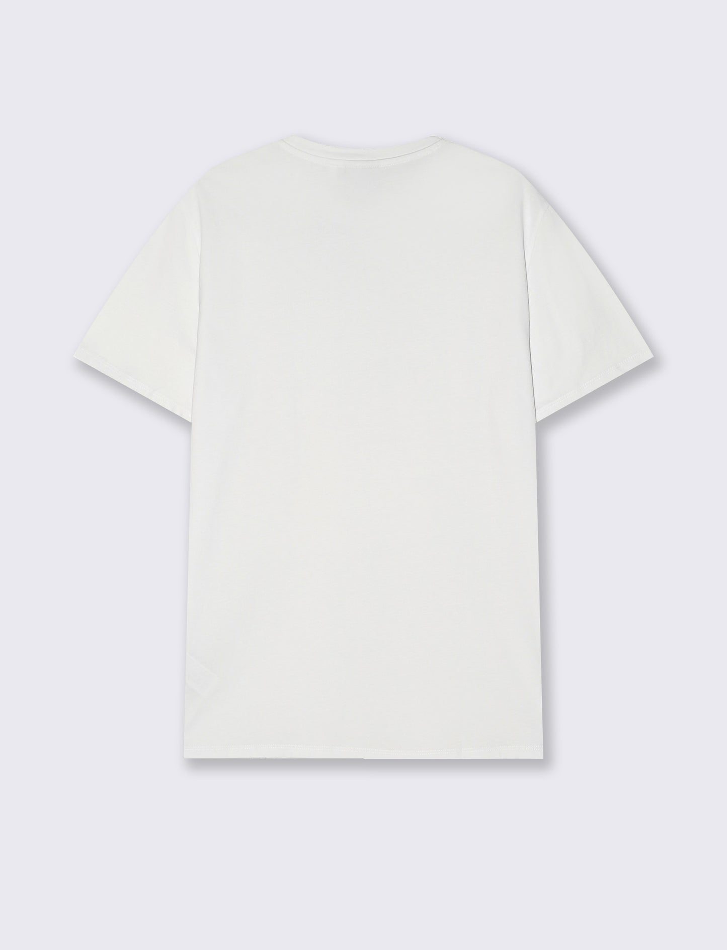 T-shirt Basic Cotone Premium Regular Fit - Bianco