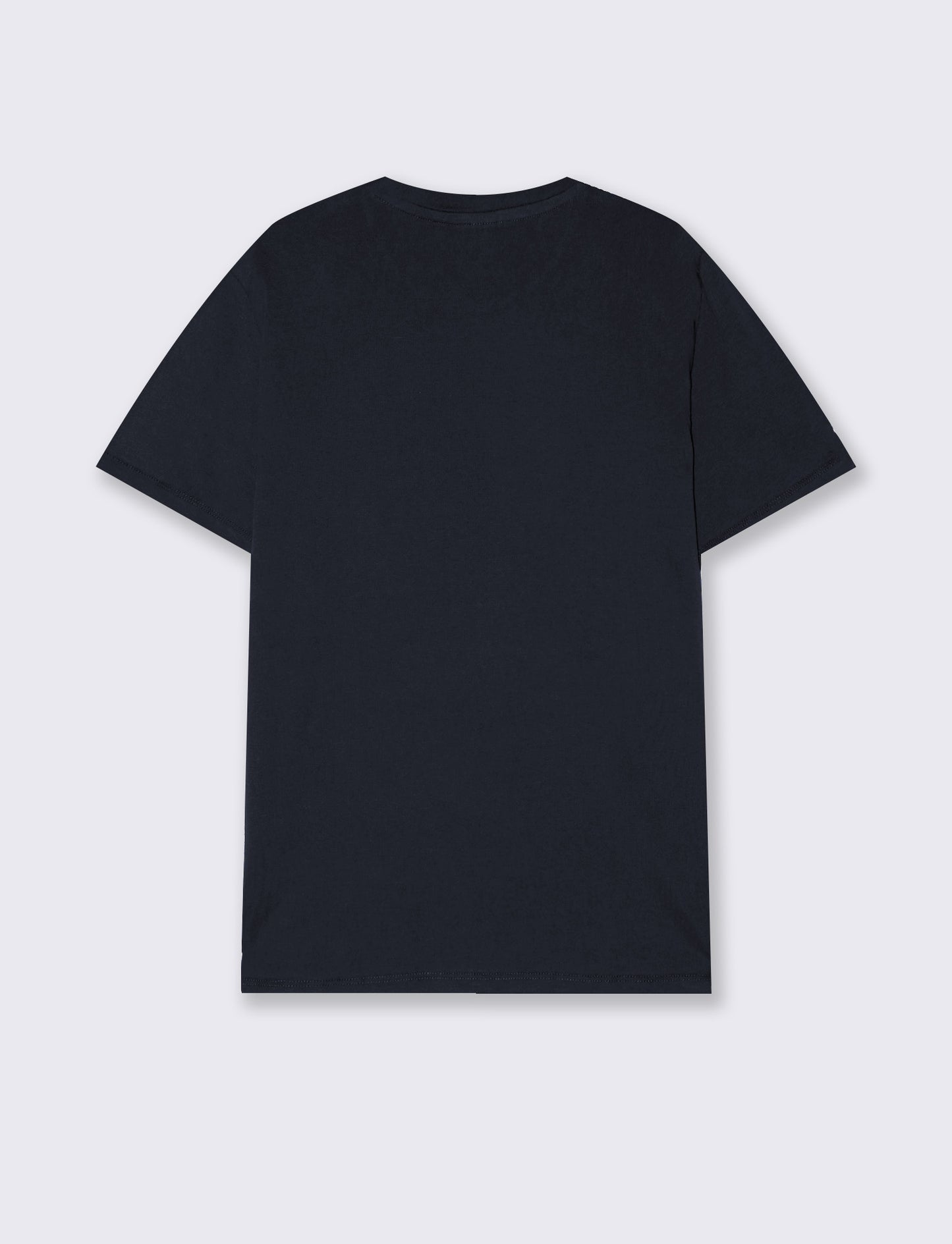 T-shirt Basic Cotone Premium Regular Fit - Blu