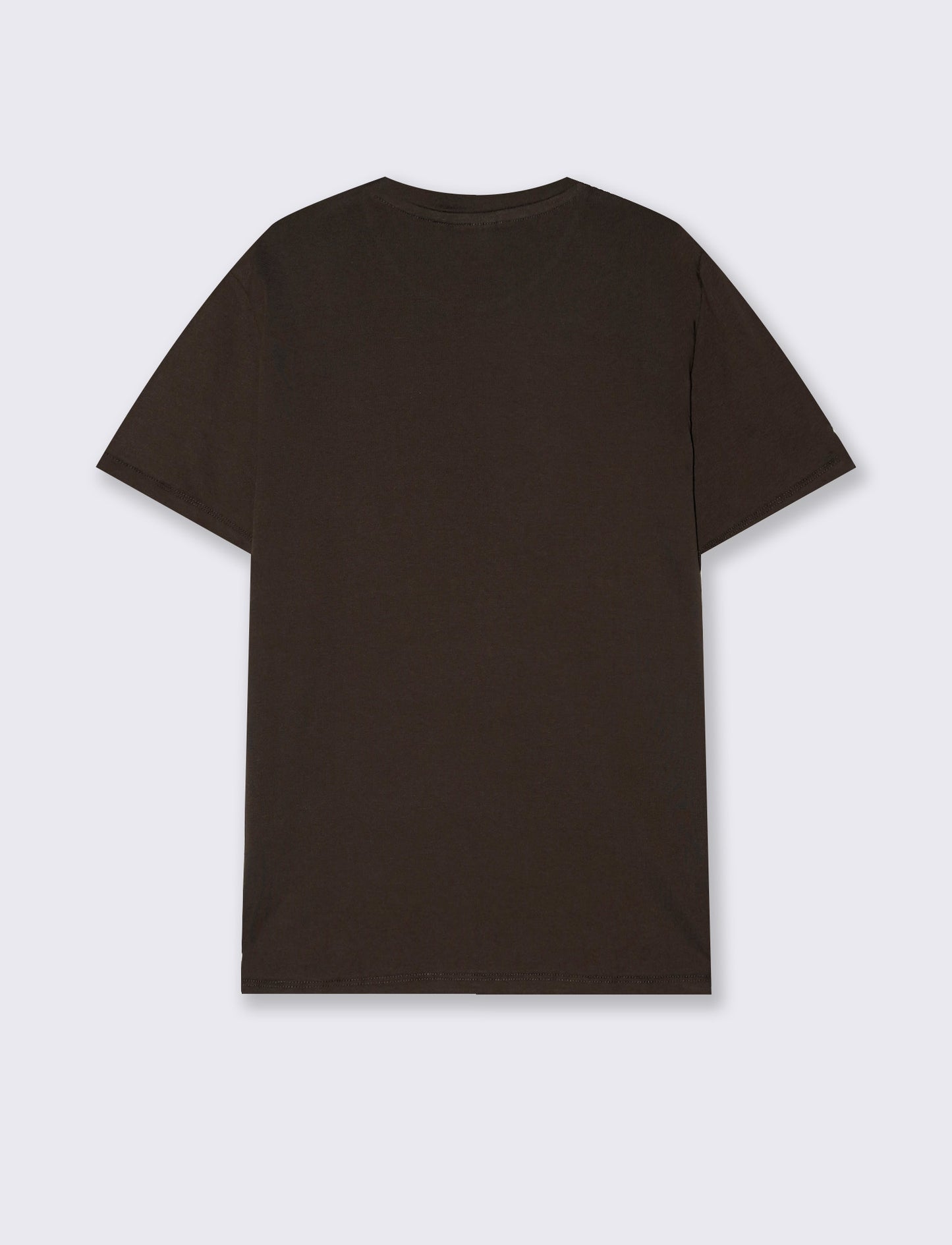T-shirt Basic Cotone Premium Regular Fit - Moro