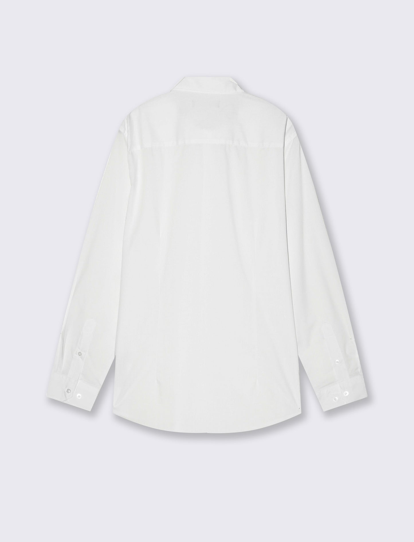 Regular Fit Easy Iron Cotton Shirt - White