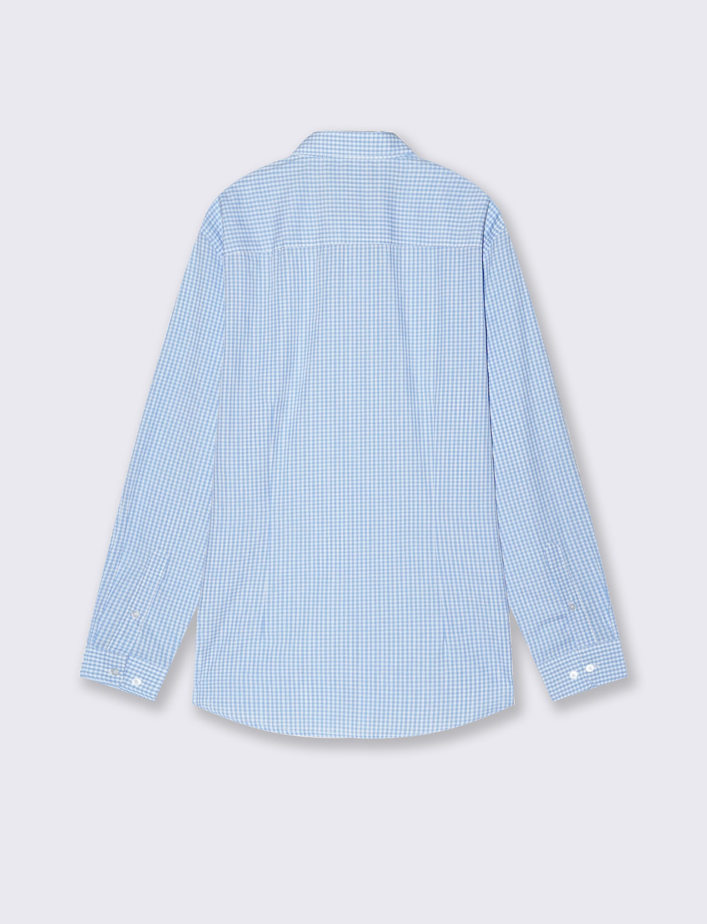 Regular Fit Easy Iron Cotton Shirt - Sky blue