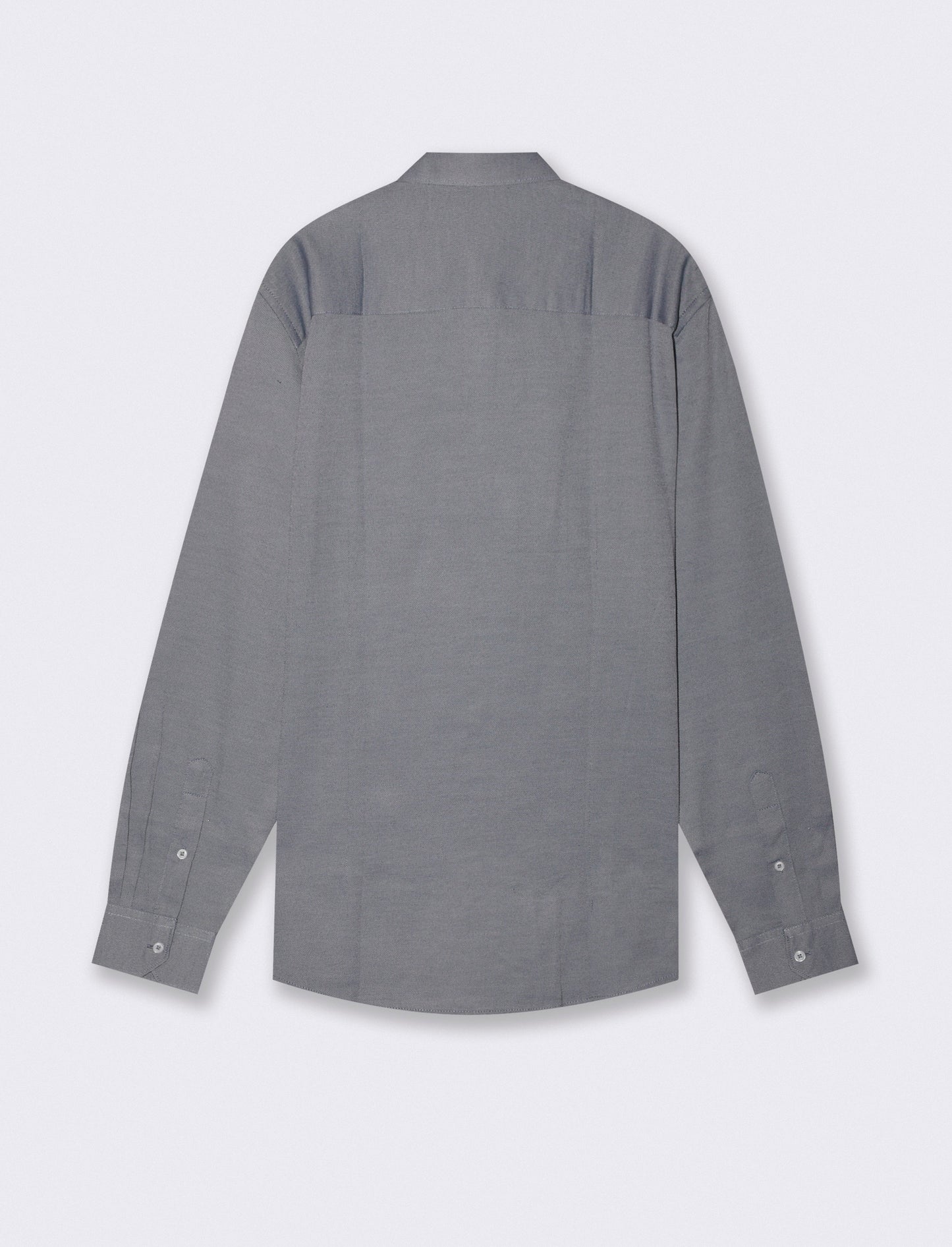 Camicia Oxford Regular Fit con Colletto Francese - Blu