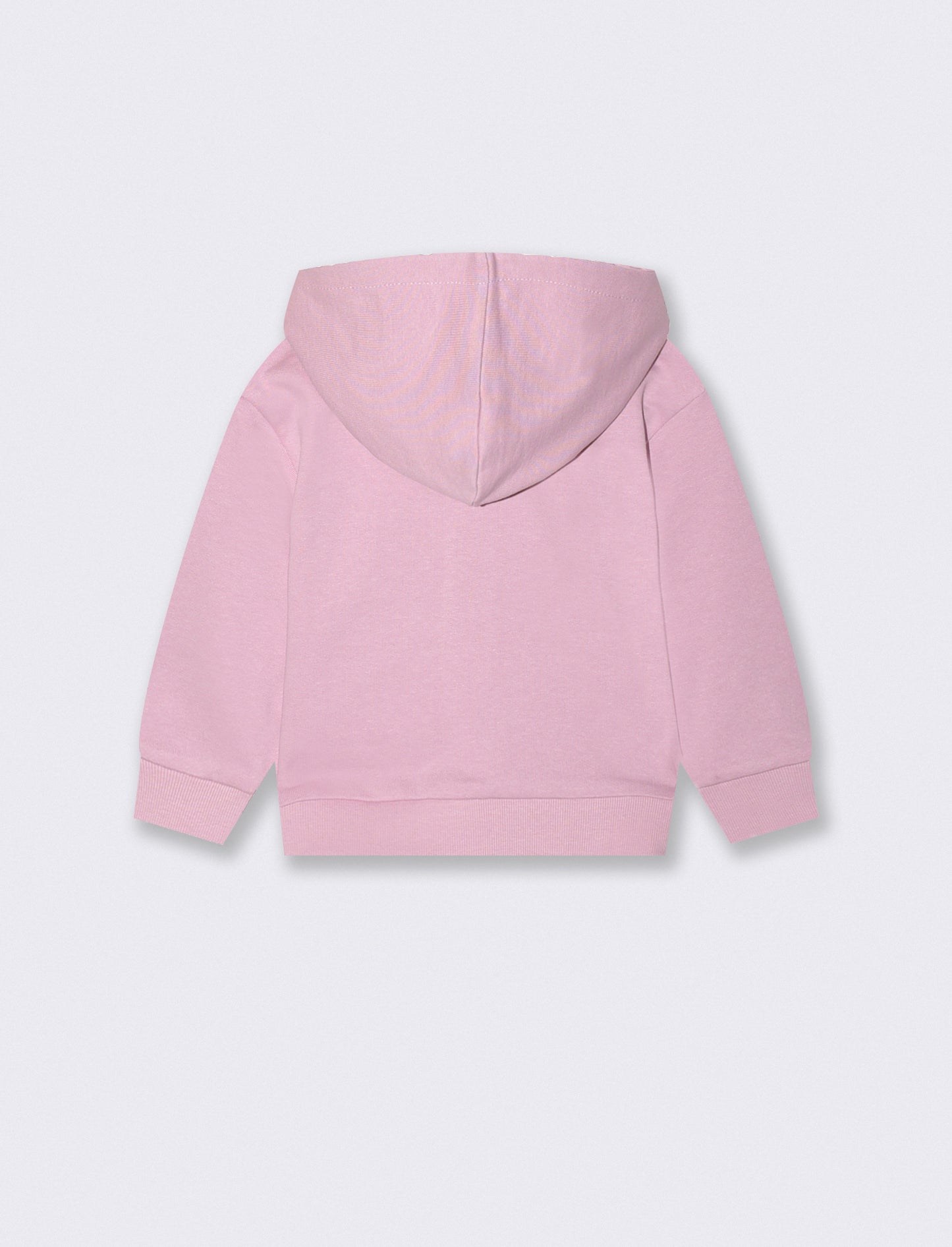 Versatile zip-up hoodie - Pink