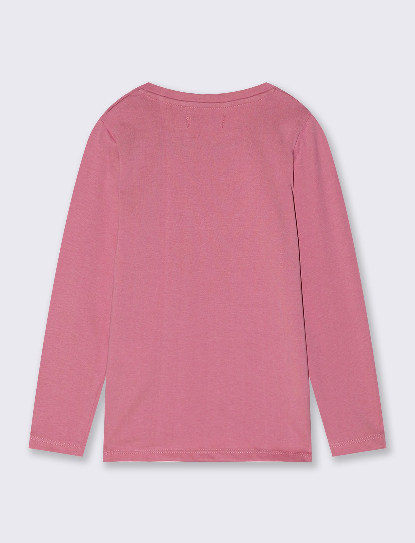 Cotton sweater with slits and sequins - Pink