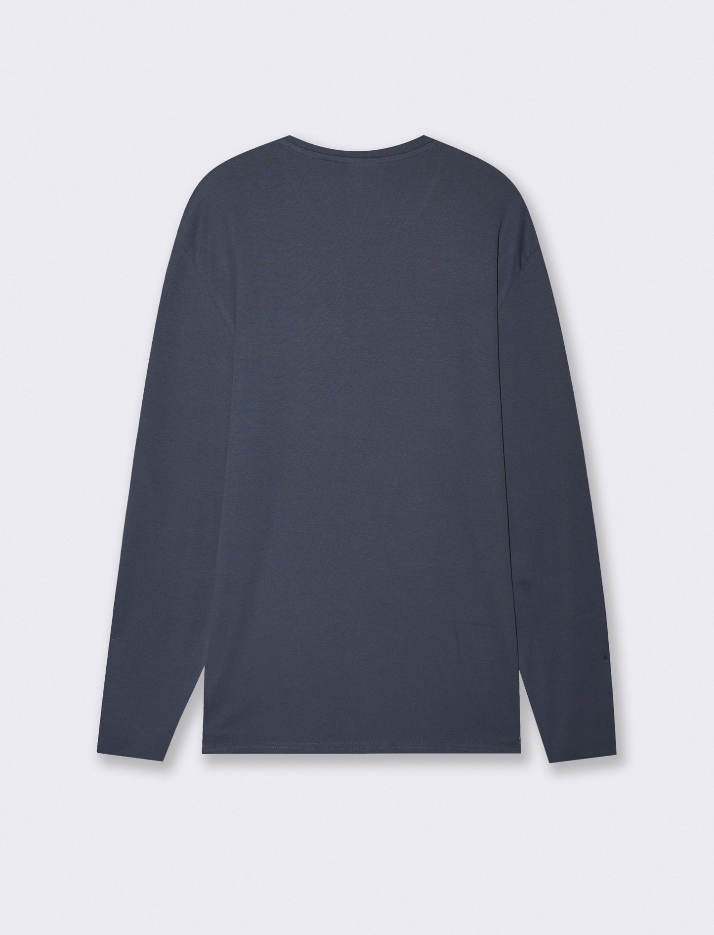 T-shirt slim fit a coste girocollo - Avion