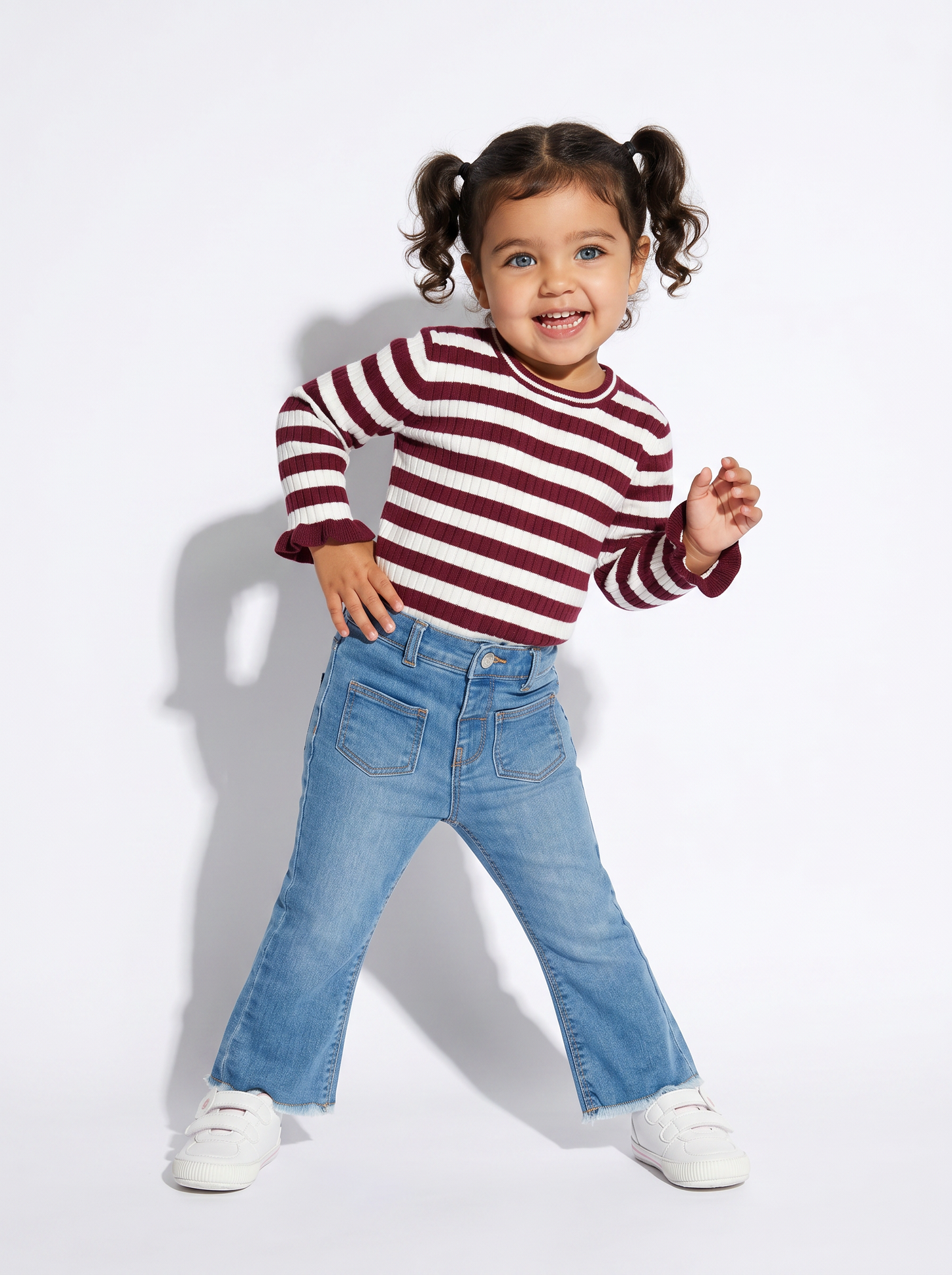 Flared Jeans for a Trendy Style - Blue