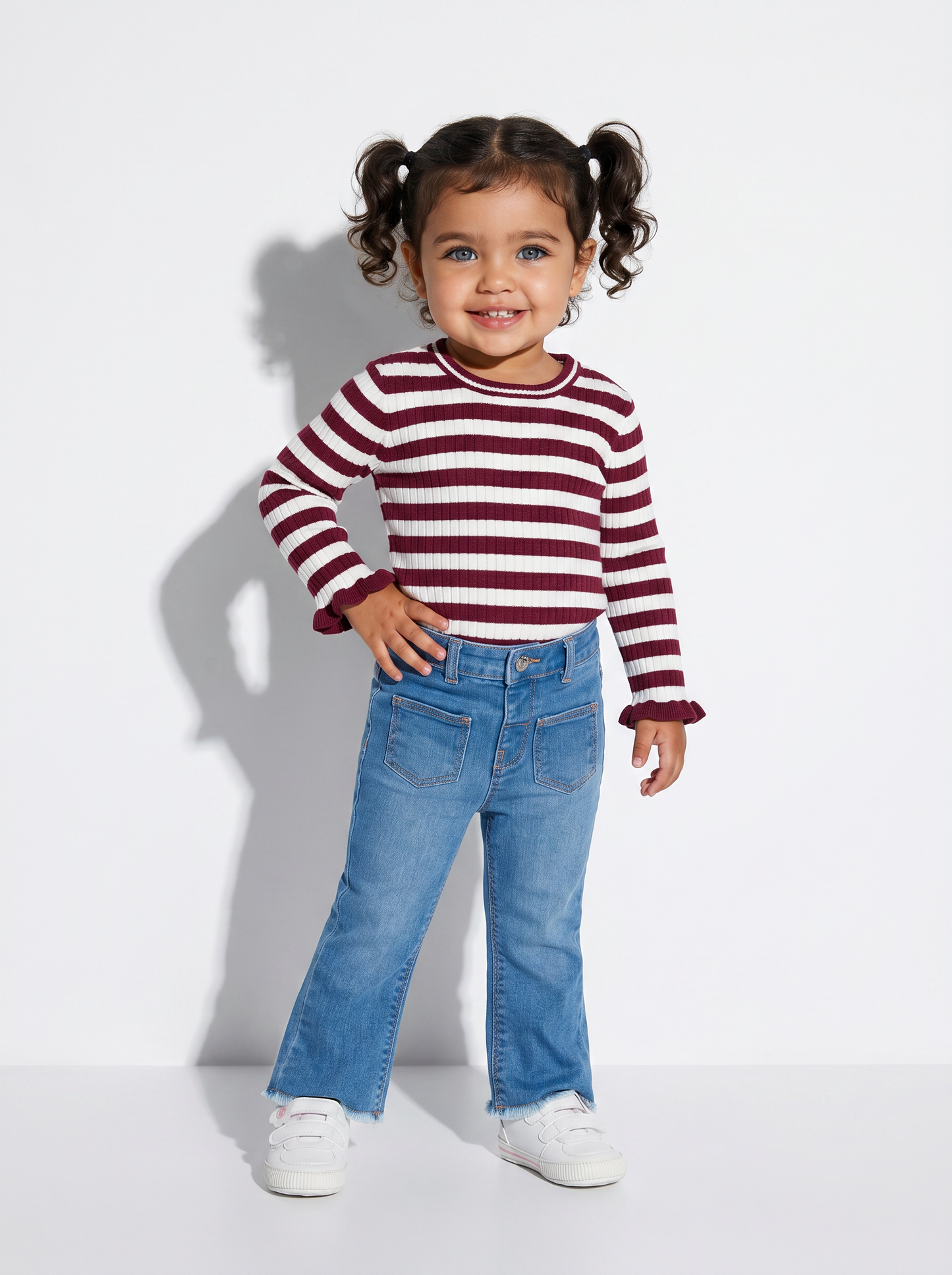 Flared Jeans for a Trendy Style - Blue