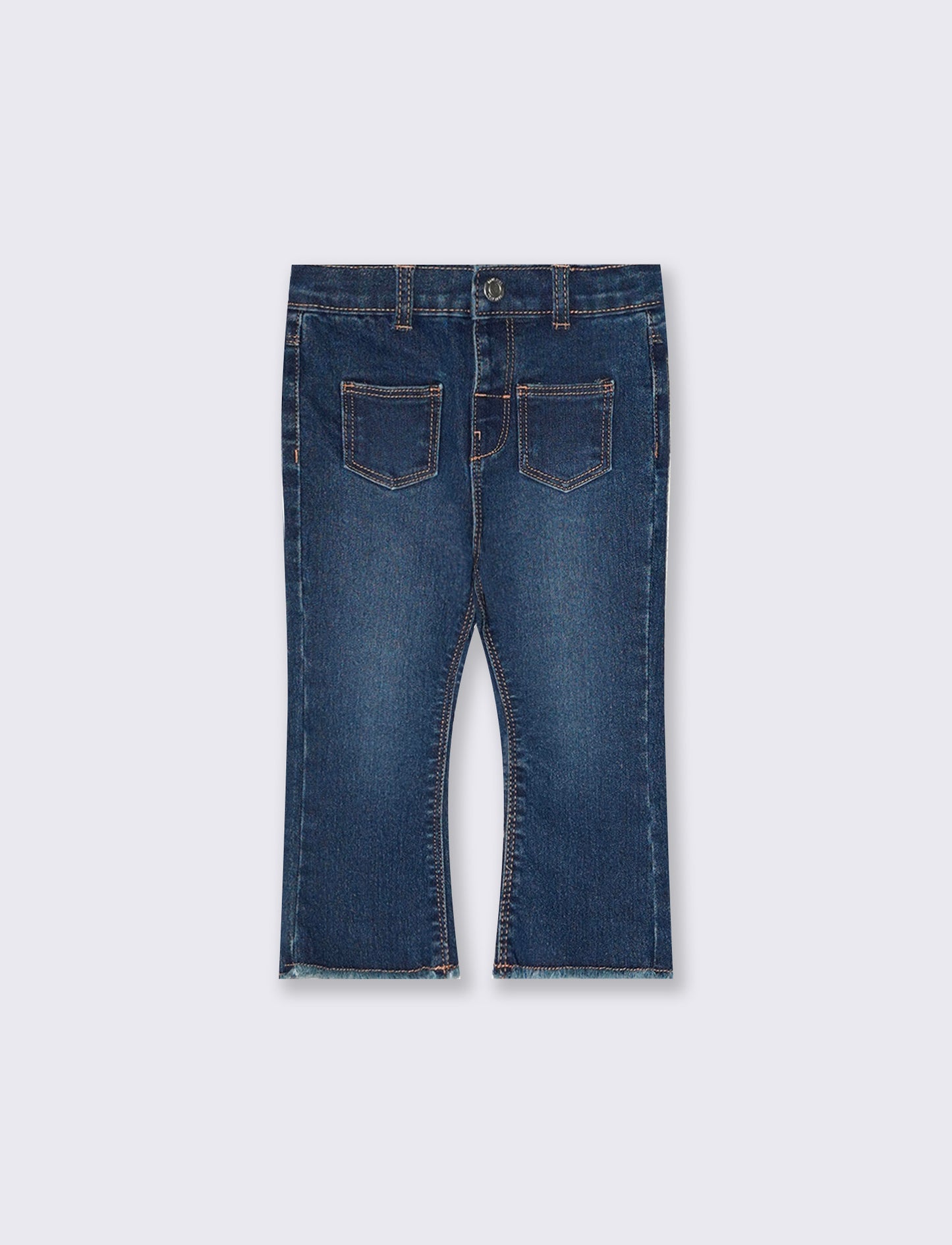 Jeans a Zampa per uno Stile Trendy - DENIM SCURO