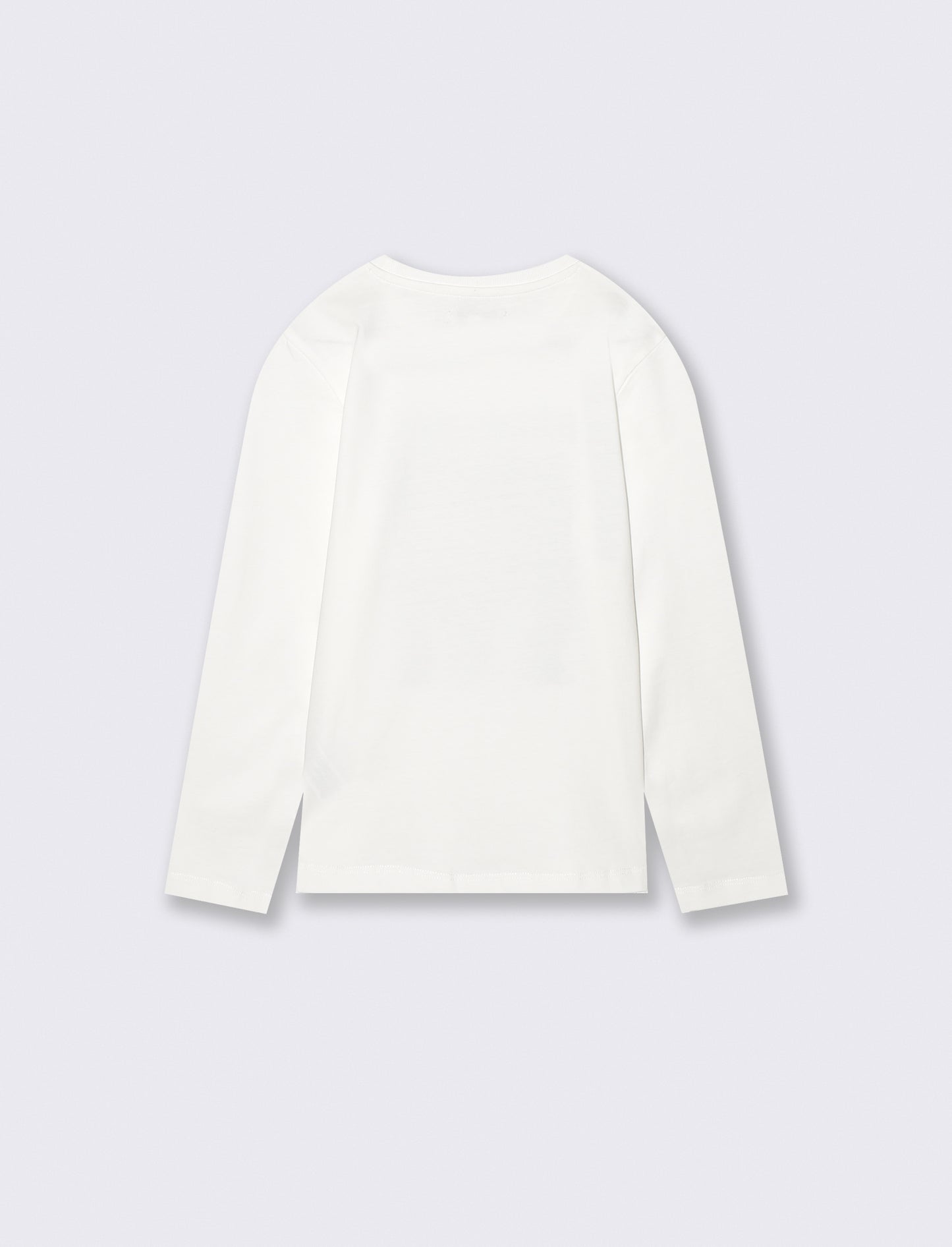 Long sleeve cotton street t-shirt - White