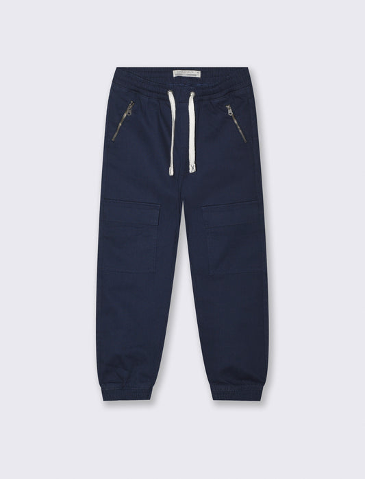Jogging and comfort with cotton pockets - Blue