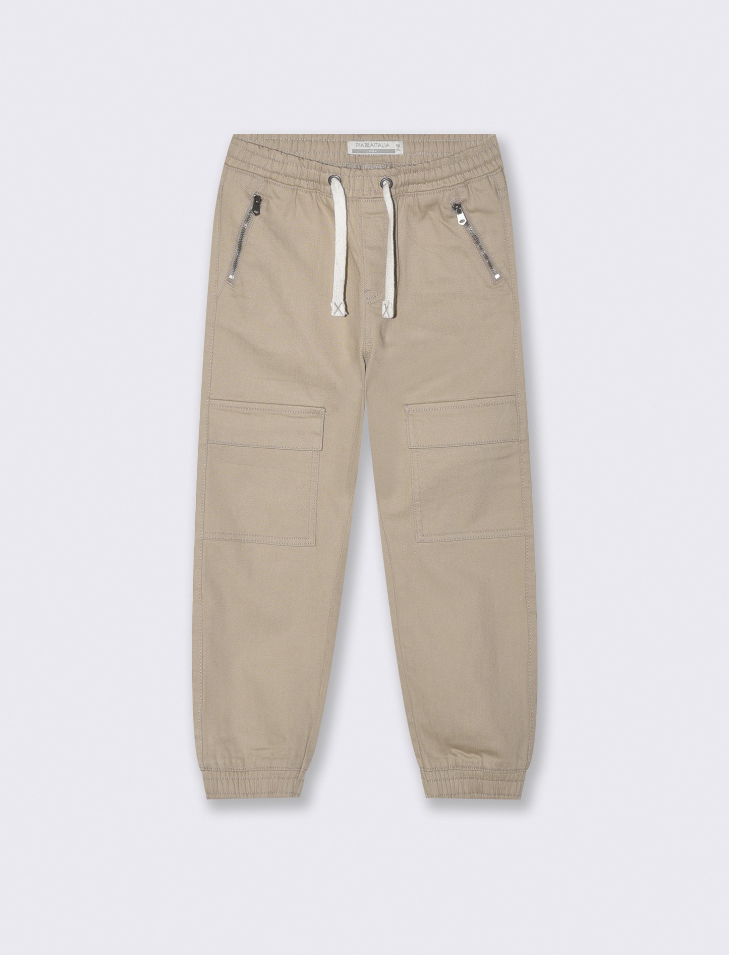 Jogging and comfort with cotton pockets - Beige
