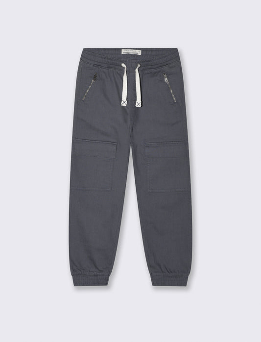 Jogging and comfort with cotton pockets - Grey